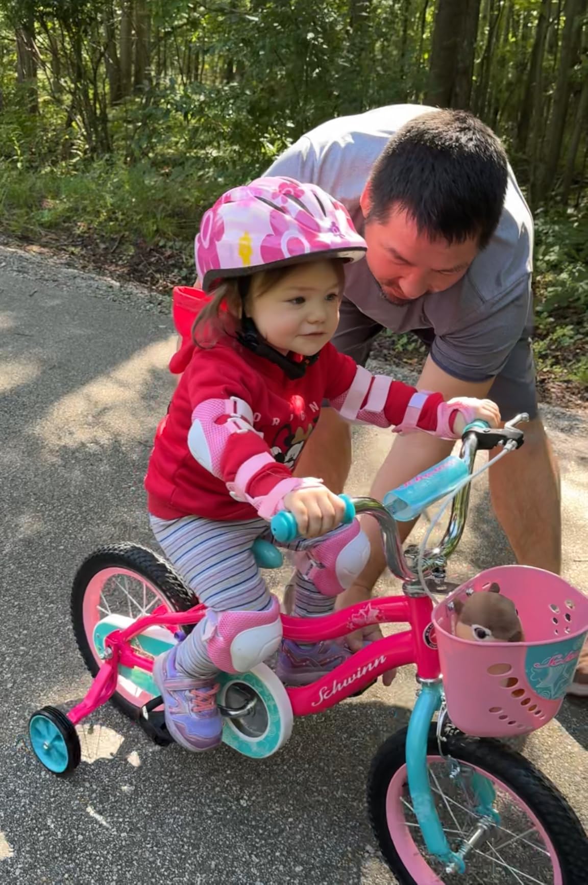 Schwinn Elm Bike, 14 Inch Bike for Kids, Ages 3-4, SmartStart Ergonomic Design for Kids, Adjustable Seat Grows with Child, Rear Coaster and Front Caliper Brake, Training Bicycle customer photo 1