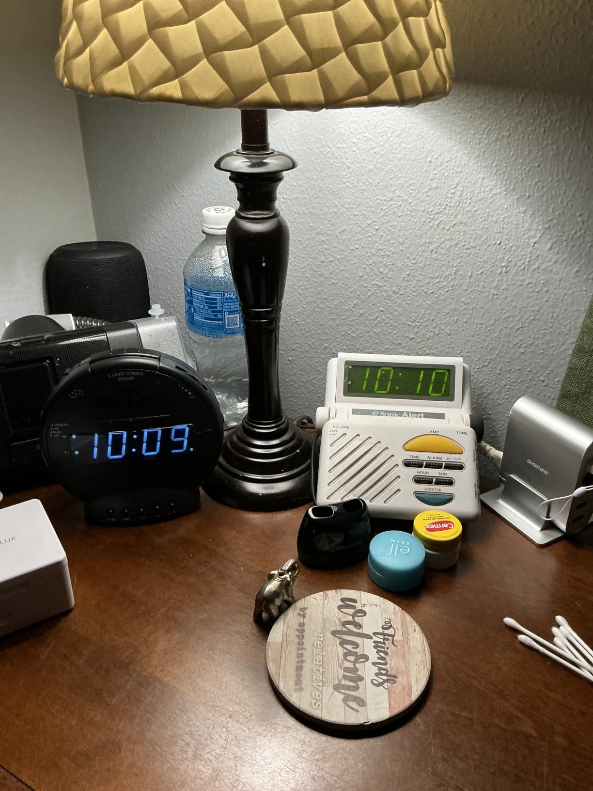 Sonic Alert Sonic Bomb Dual Alarm Clock with Bed Shaker, Black Vibrating Alarm Clock Heavy Sleepers, Battery Backup | Wake with a Shake customer photo 2