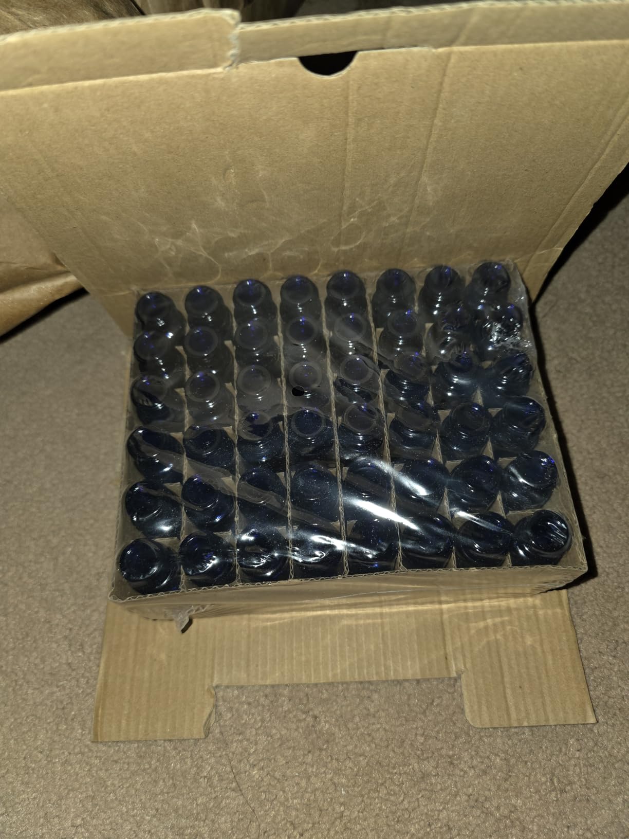 ULG 48 Pack Amber Glass Roller Bottles for Essential Oils - 10ml Roll on Bottle with Stainless Steel Roller Balls and Black Caps - Pure Essential Oil Blend Roller Bottle customer photo 1