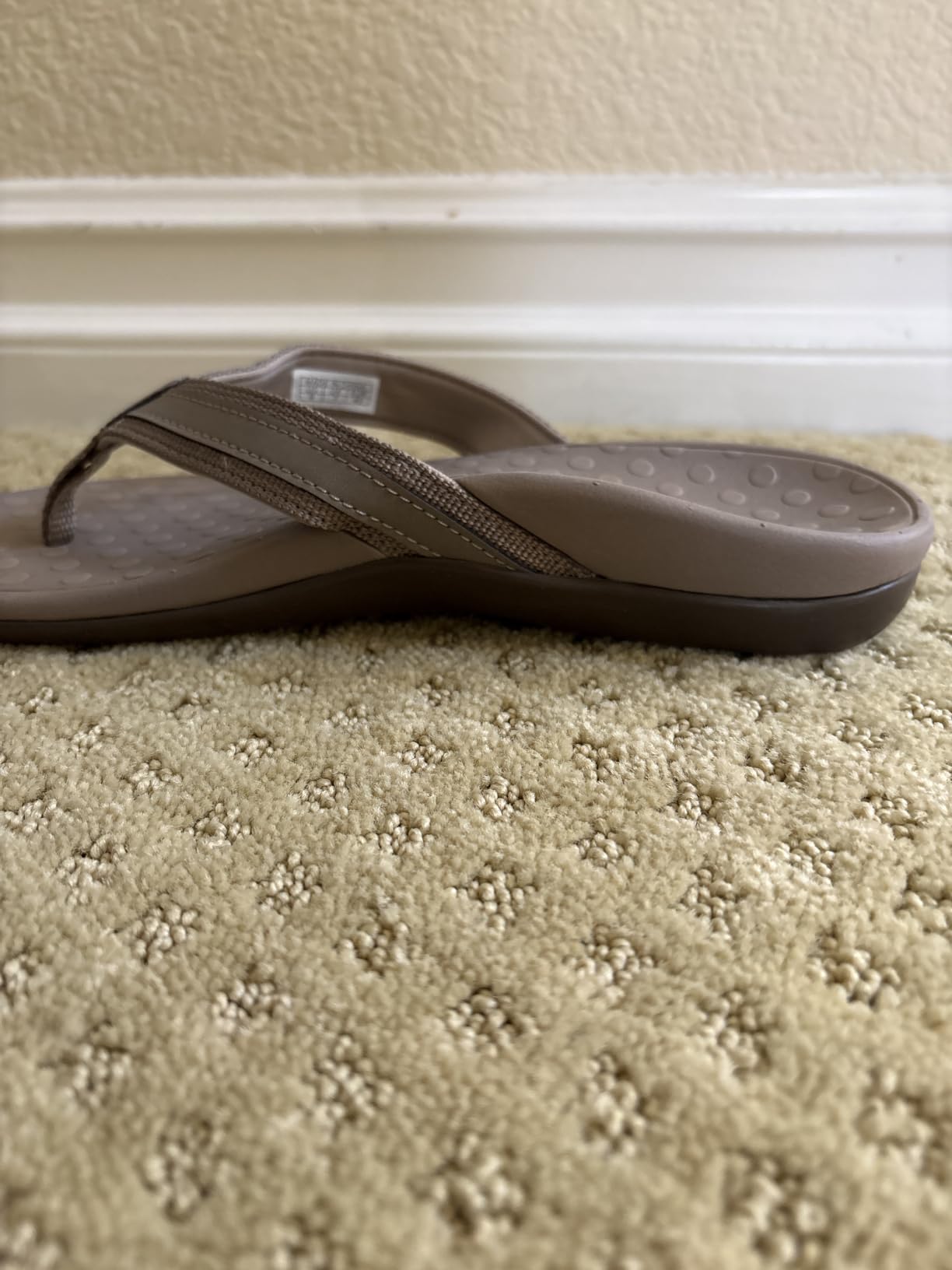 Plantar Fasciitis Feet Sandal with Arch Support - Best Orthotic flip Flops for Flat Feet, Heel Pain- for Women customer photo 1