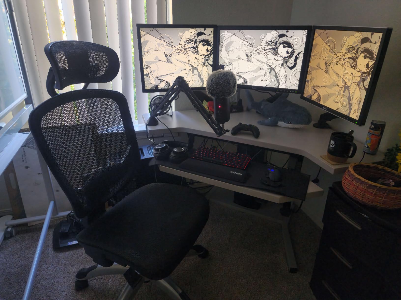 STAPLES Hyken Ergonomic Task Chair, Mesh, Ergonomic, Lumbar Support, Swivel, Gray customer photo 2