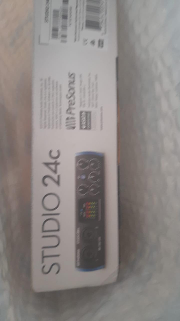 PreSonus Studio 24c 2x2, 192 kHz, USB Audio Interface with Studio One DAW Recording Software customer photo 1