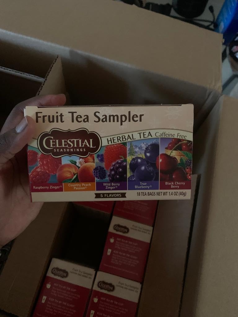 Celestial Seasonings Ginger + Probiotics Herbal Tea, Caffeine Free, 16 Tea Bags Box (Pack of 6) customer photo 2