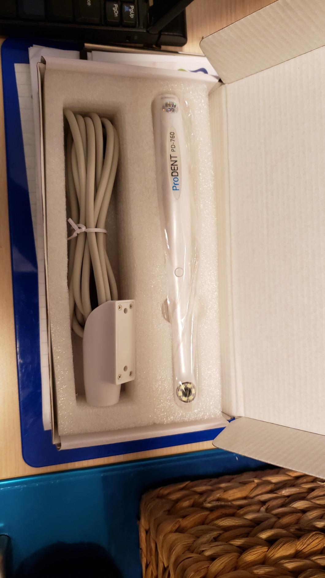 ProDENT HD Intraoral Camera PD760, USB Dental Camera, Capture Button Work with Eaglesoft, Dexis, Carestream, opendental, Apteryx, curvehero and More customer photo 2