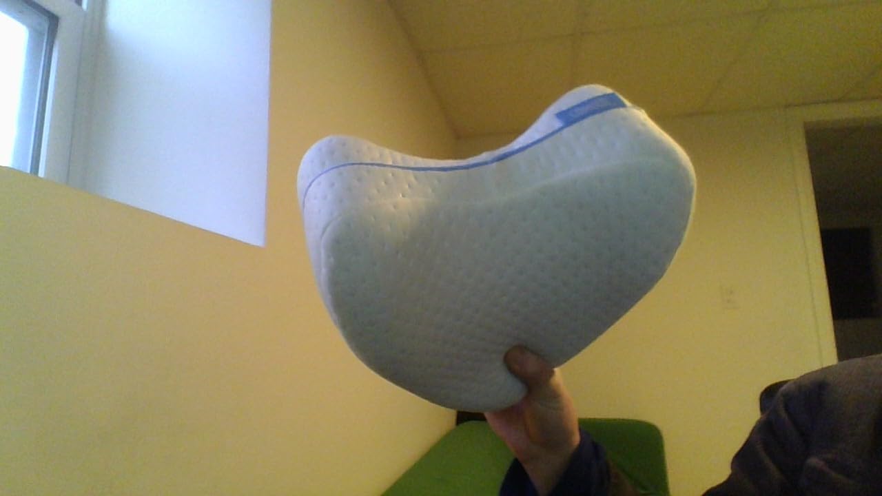 Contour Legacy Leg & Knee Foam Support Pillow for Side Sleepers - Soothing Relief for Back, Hips, Knees, Joints, Nerves & Muscles customer photo 1