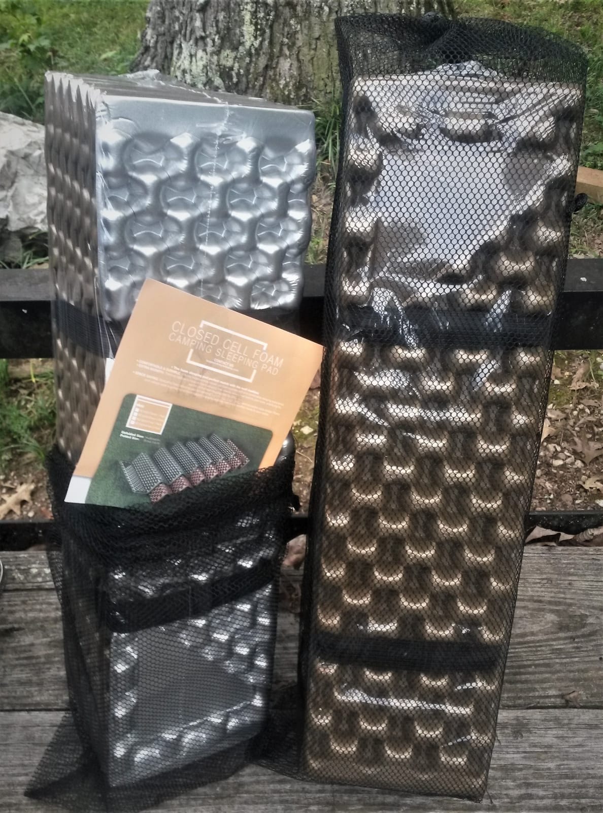 REDCAMP Foldable Foam Camping Pads for Sleeping, Waterproof Closed Cell Foam Camping Sleeping Pad - Ultra-Lightweight for Hiking & Backpacking, R-2.1 Insulated customer photo 1