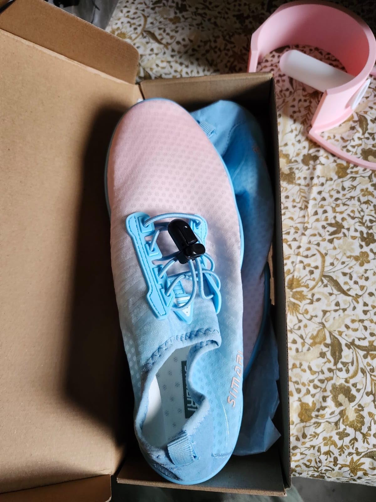 SIMARI Water Shoes for Women Men - Barefoot Quick-Dry Aqua Socks | Lightweight Swim Shoes for Surfing, Swimming, Beach Sports, Kayaking, Diving | Non-Slip Design customer photo 1