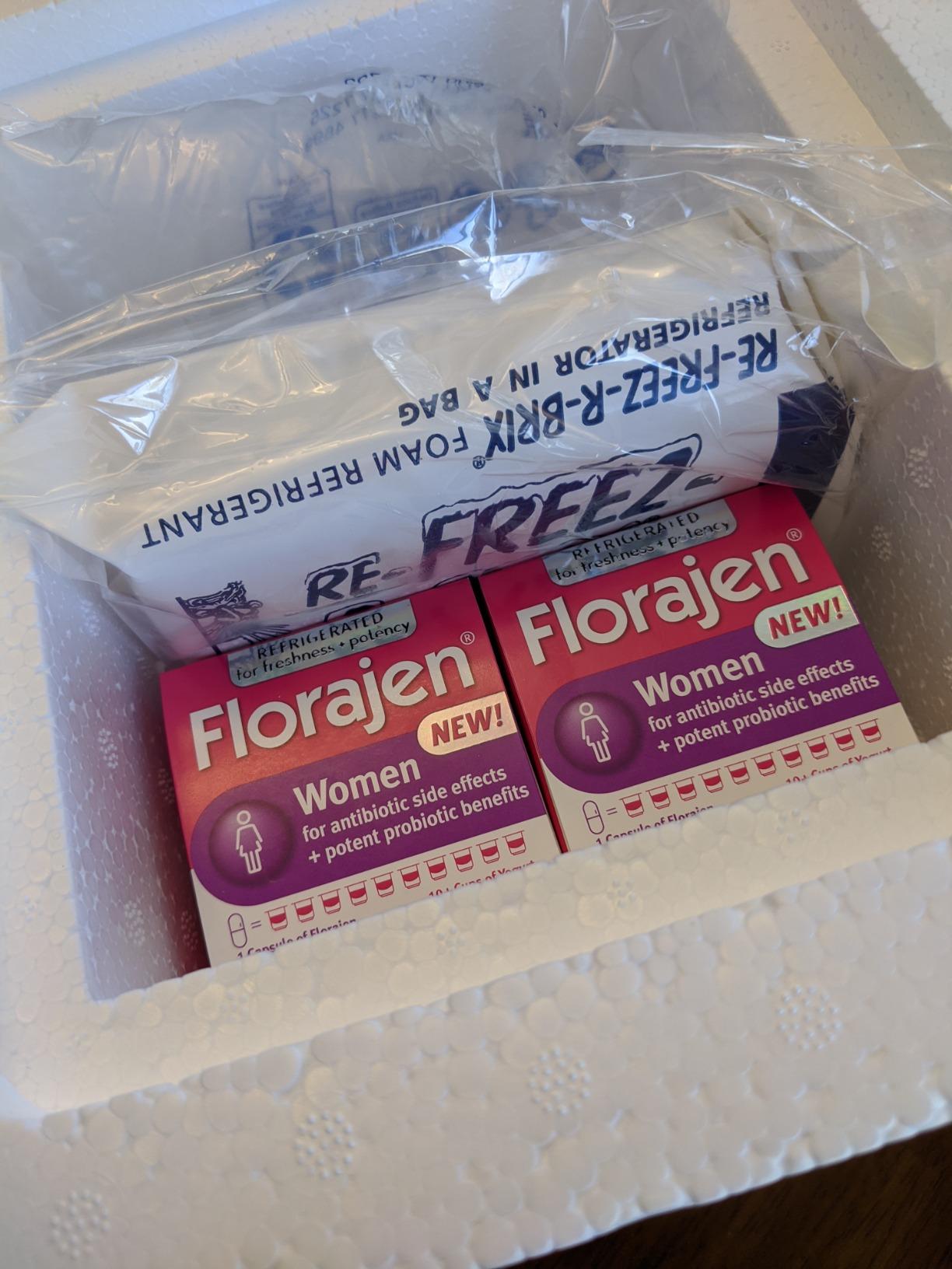 Florajen Women's Probiotic, Vaginal Health & Gut Support, 90 Capsules | Bloating & Constipation Relief, Refrigerated Freshness & Potency, Live Active Cultures, Daily Use customer photo 1