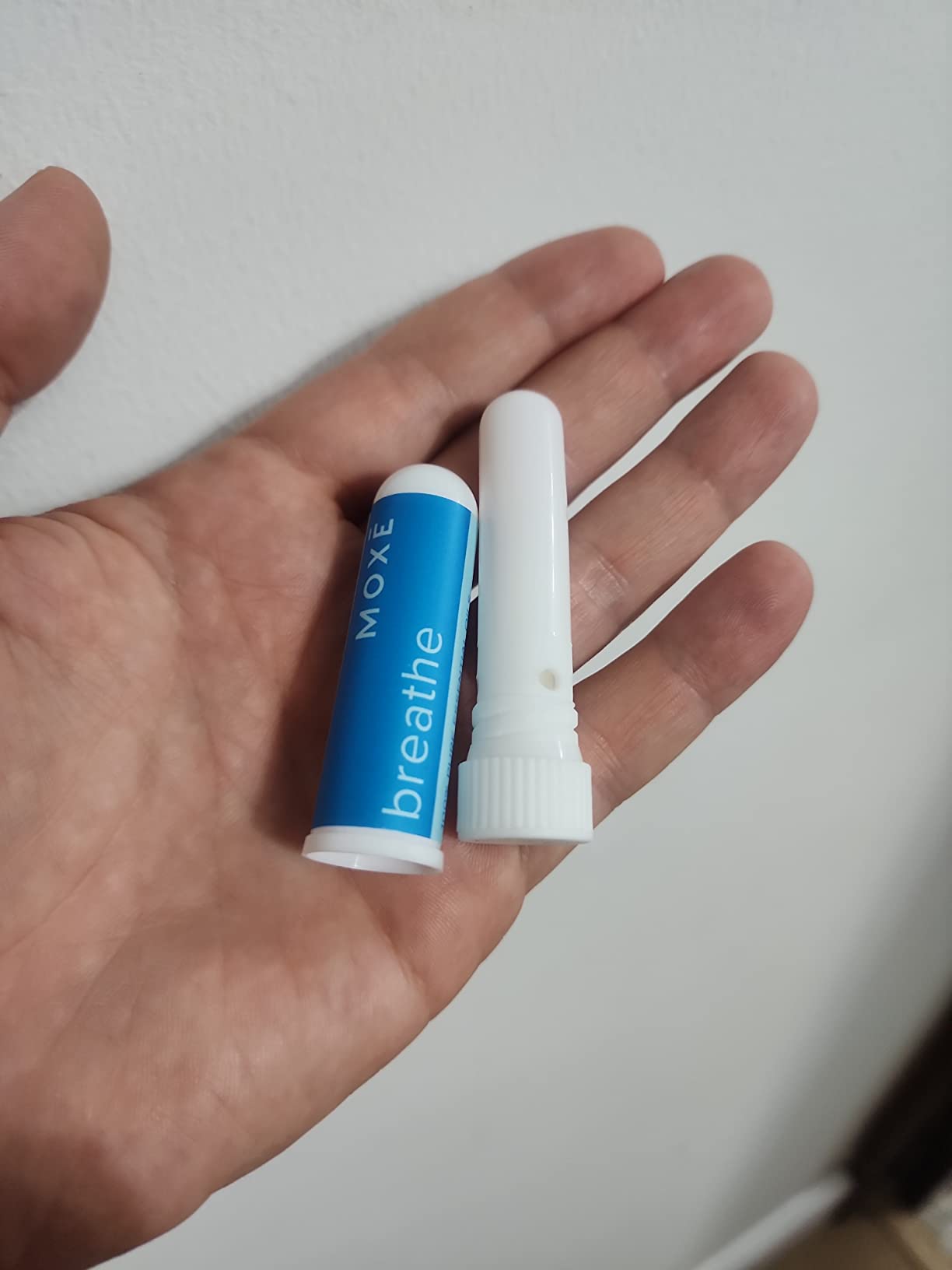 MOXE Breathe Himalayan Salt Nasal Inhaler Stick 3PK with Eucalyptus, Peppermint and Tea Tree customer photo 2