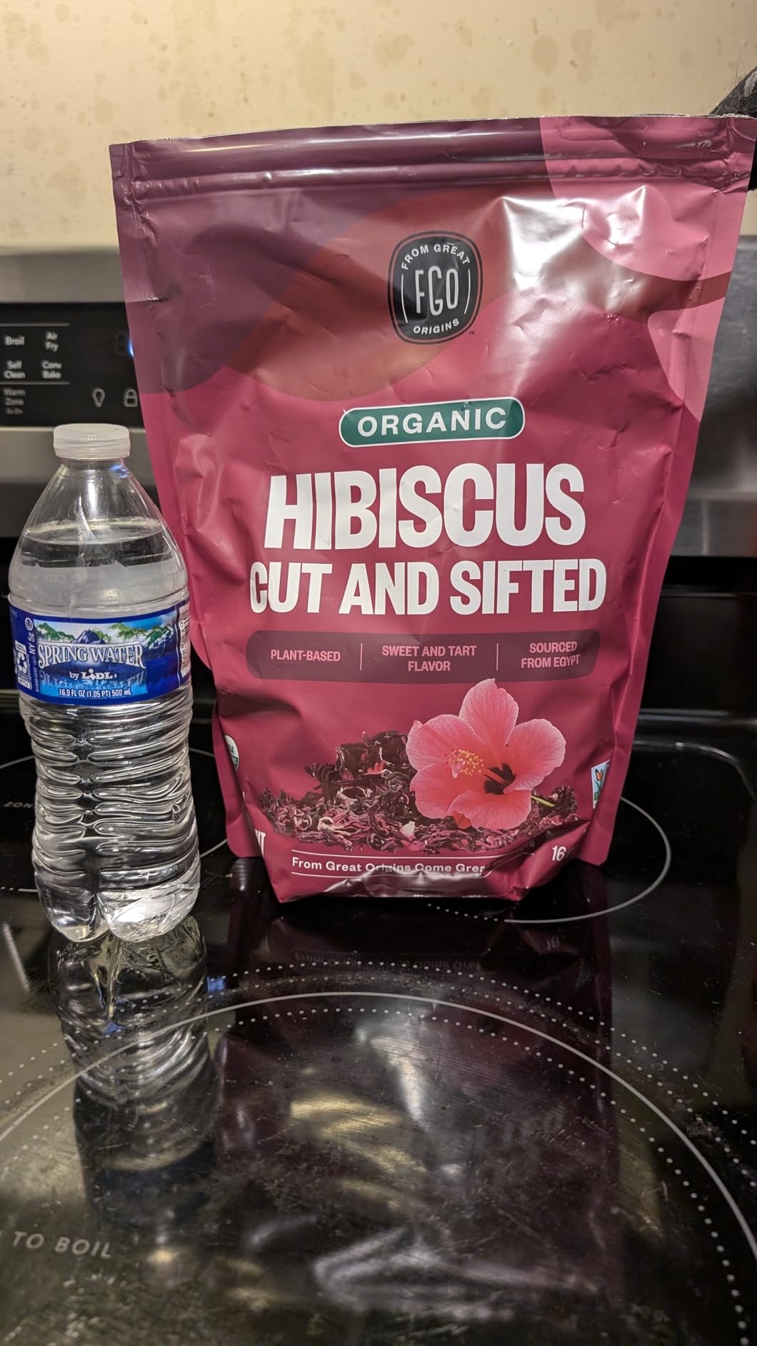 FGO Organic Hibiscus Tea, 100 Count, Eco-Conscious Tea Bags, Caffeine Free, Packaging May Vary customer photo 1