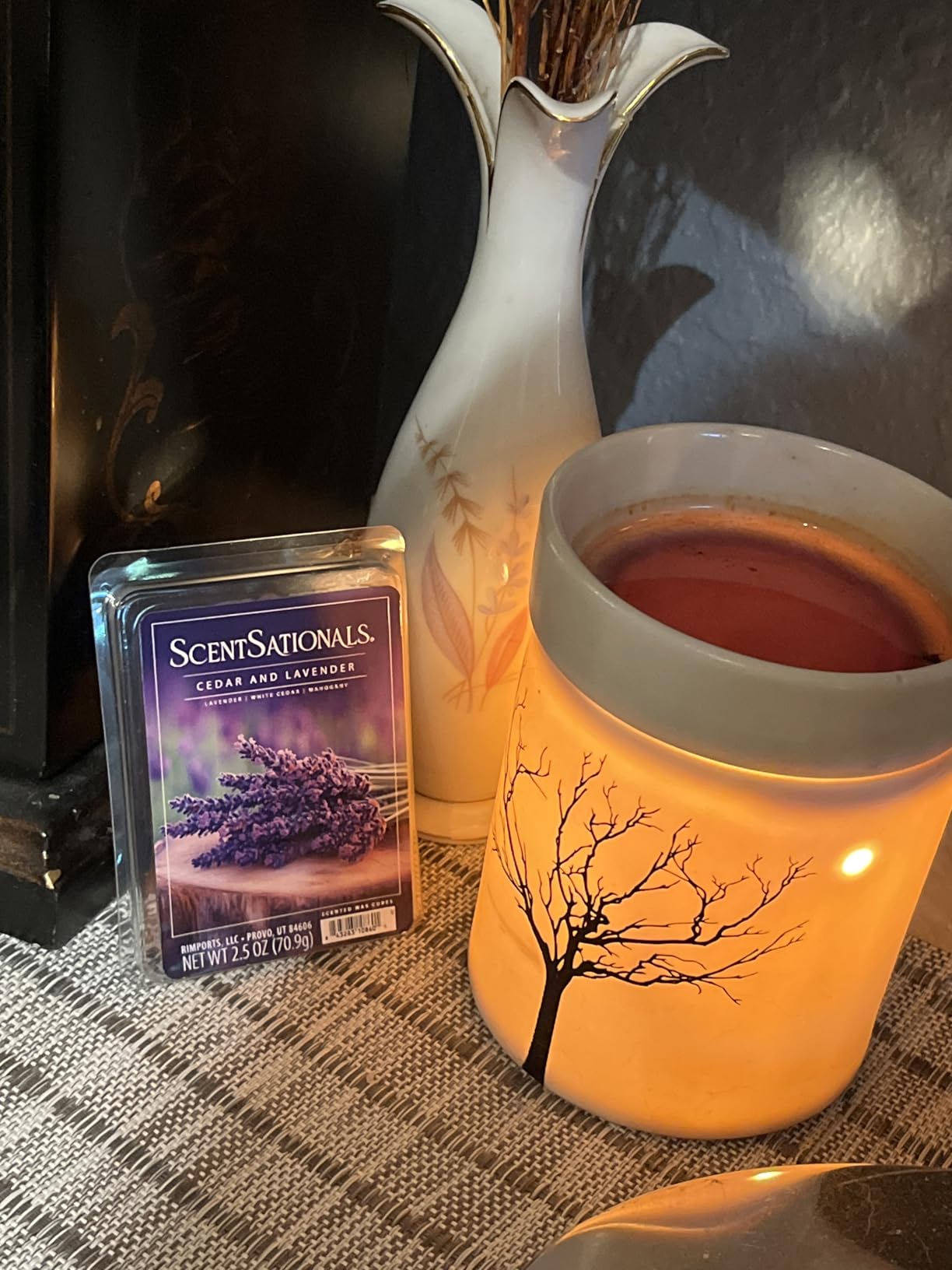 ScentSationals Cedar & Lavender Scented Wax Melts 10oz (24 Cubes) | Lavender, White Cedar, & Mahogany Long Lasting Fragrance Melts for Scented Wax Warmers customer photo 2