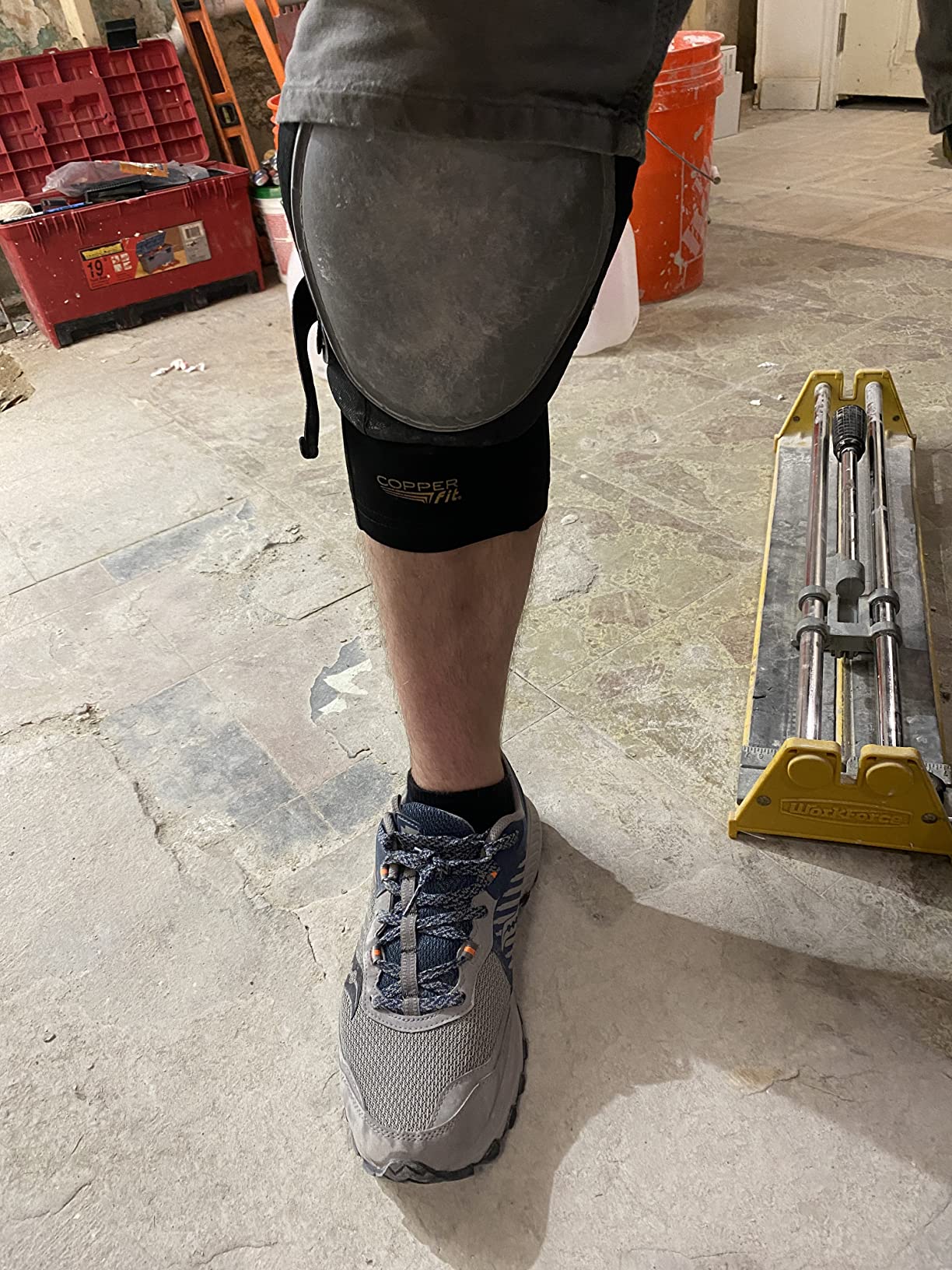 Copper Fit Freedom Knee Compression Sleeve customer photo 2
