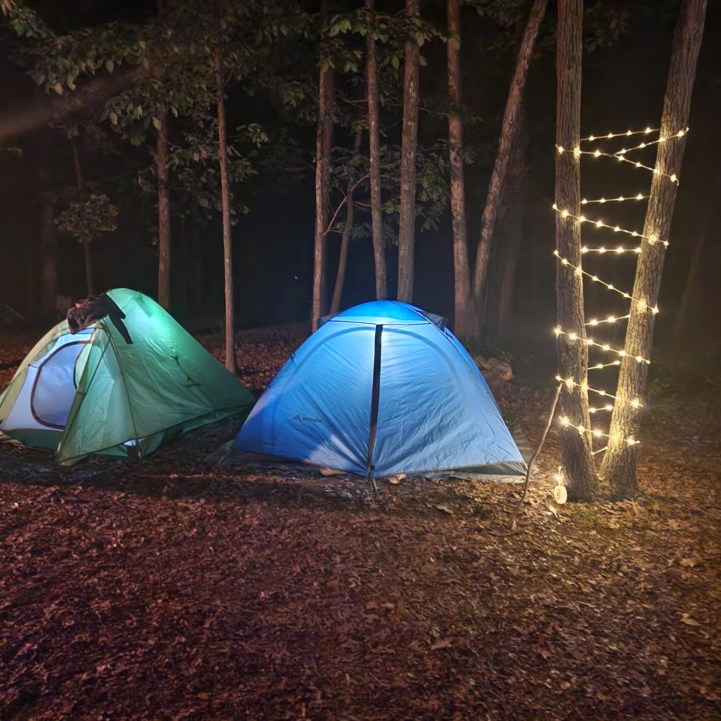 BISINNA 2/4 Person Camping Tent Lightweight Waterproof Backpacking Tent | Easy Setup Windproof Two Doors Double Layer with Rainfly Aluminum Pole Compact Outdoor Tent for Family Camping Hunting Hiking customer photo 1