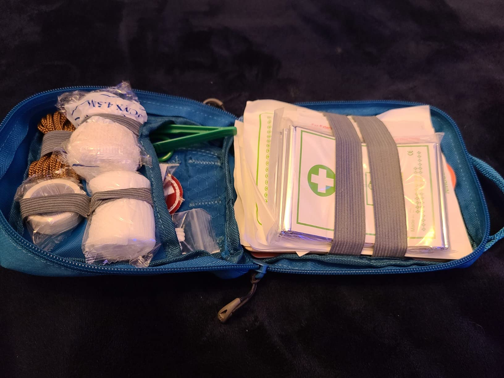 Kurgo RSG Dog First Aid Kit | 49-Piece Compact Emergency Kit, MOLLE Compatible, Attaches to RSG Harnesses, Activity Belts or Packs customer photo 1