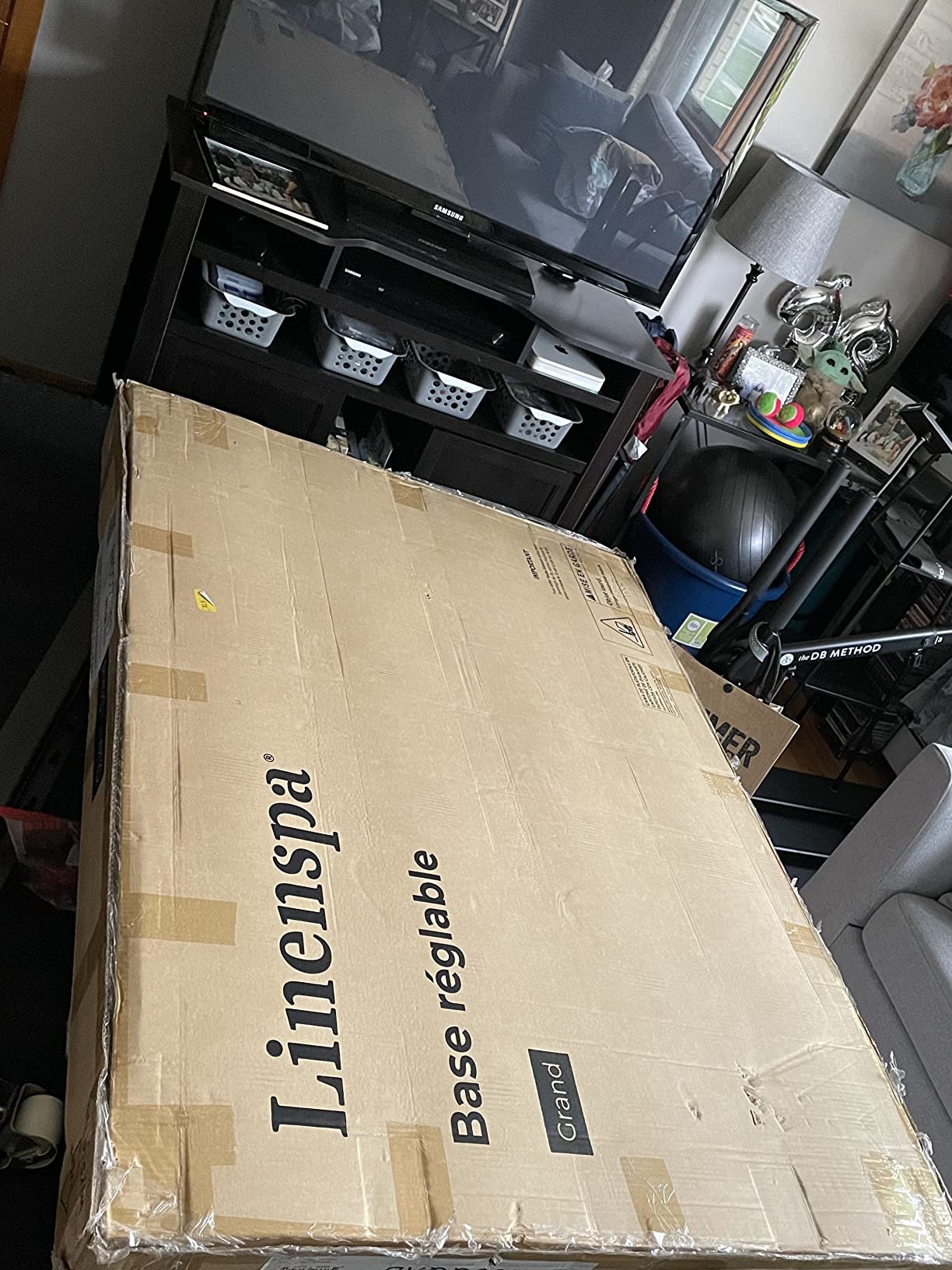 Linenspa Adjustable Bed Base - Motorized Head and Foot Incline - Full customer photo 2