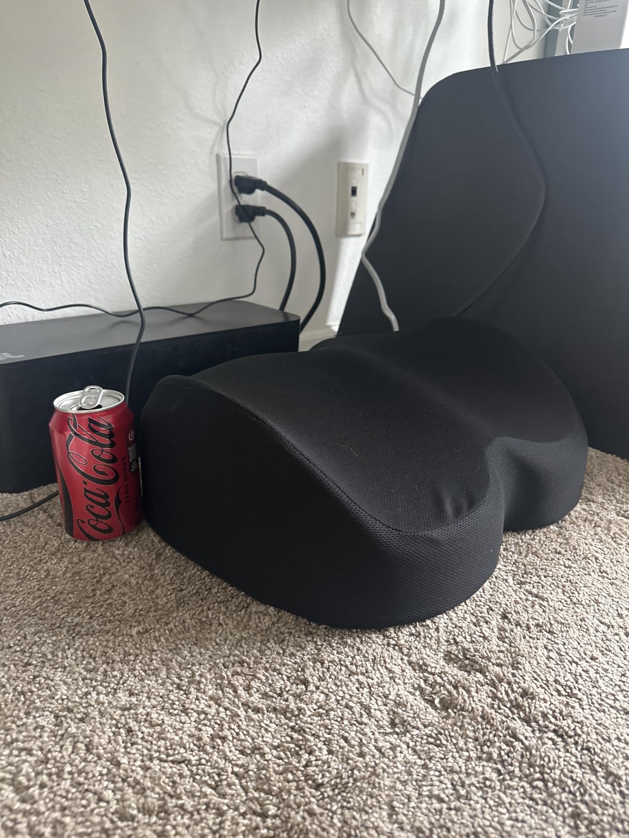 Everlasting Comfort Foot Rest for Under Desk at Work - Memory Foam Office Foot Stool & Under Desk Footrest Leg Elevation Pillow for Gaming & Home Office, Supports Posture customer photo 2