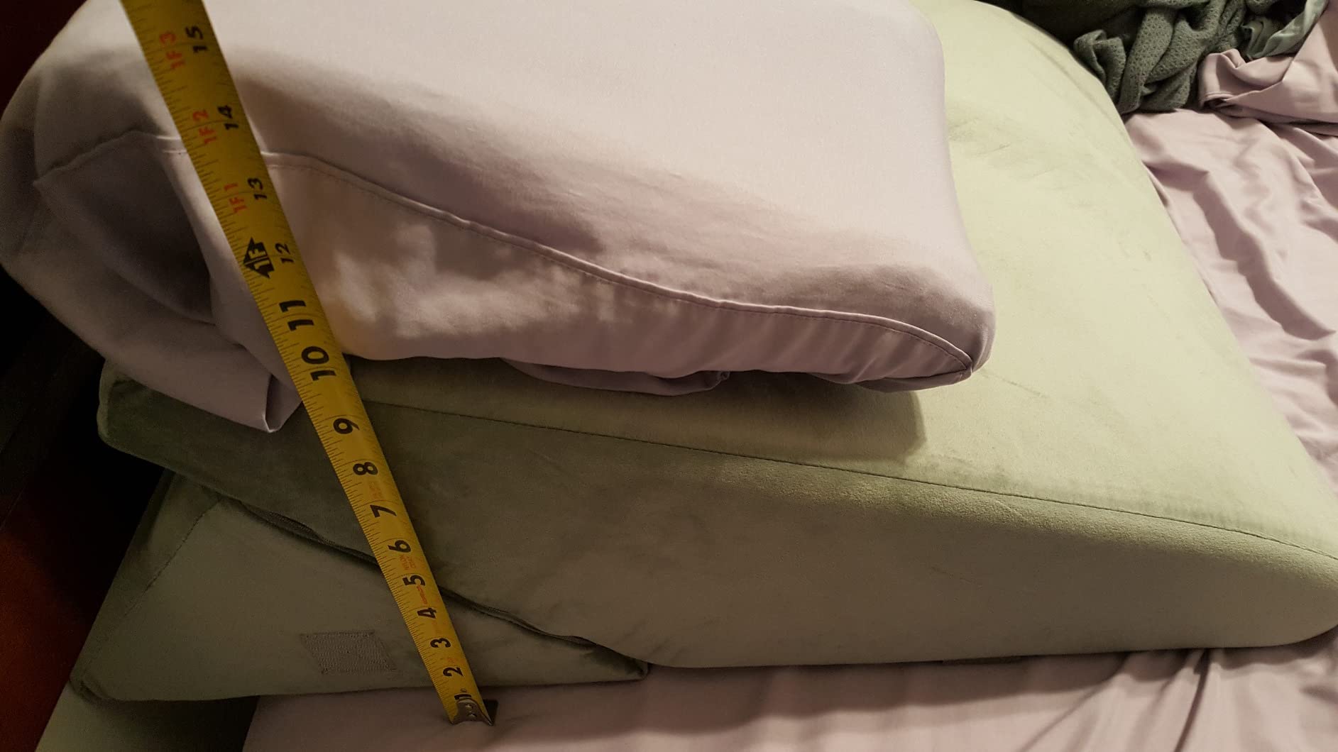 AllSett Health Adjustable 7-in-1 Comfort Bed Wedge Pillow for Snoring, Sleep Apnea, Heartburn & Acid Reflux customer photo 1