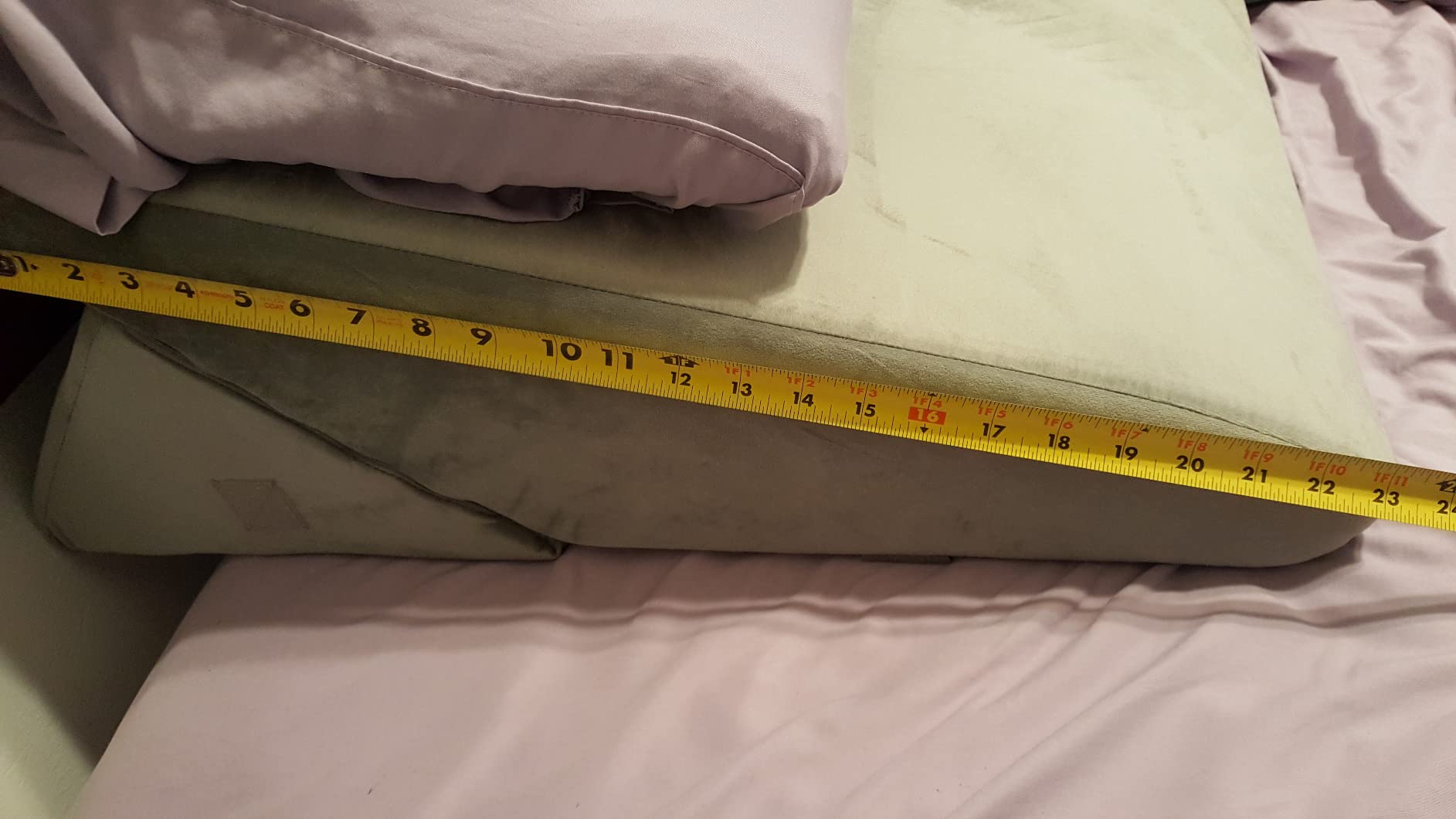 AllSett Health Adjustable 7-in-1 Comfort Bed Wedge Pillow for Snoring, Sleep Apnea, Heartburn & Acid Reflux customer photo 2