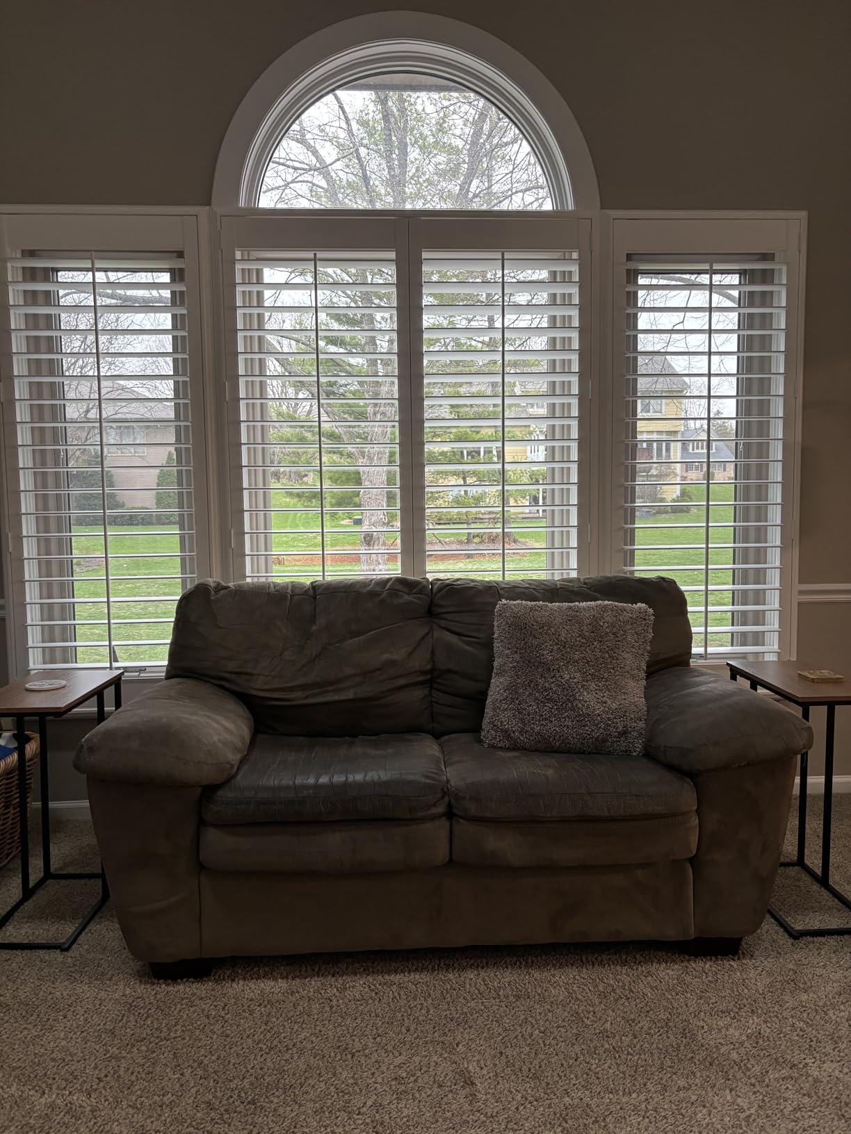 SUNCRAFT SHUTTERS-Plantation Shutters-Interior-Window COVERINGS-Custom Made in 10 Days- DIY Install -Made in North America-Never Needs Painting -25 Year Warranty-Traditional Front TILT Rod customer photo 2