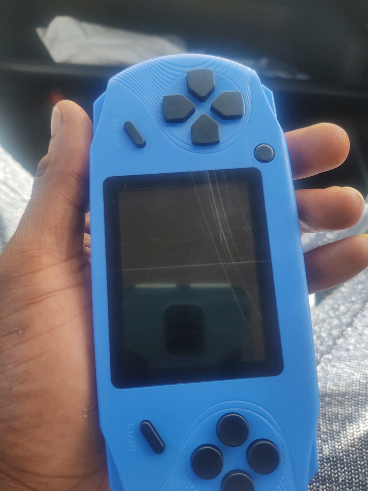 Beijue 16 Bit Handheld Games for Kids Preloaded 220 Retro Video Games, Blue | 3.0