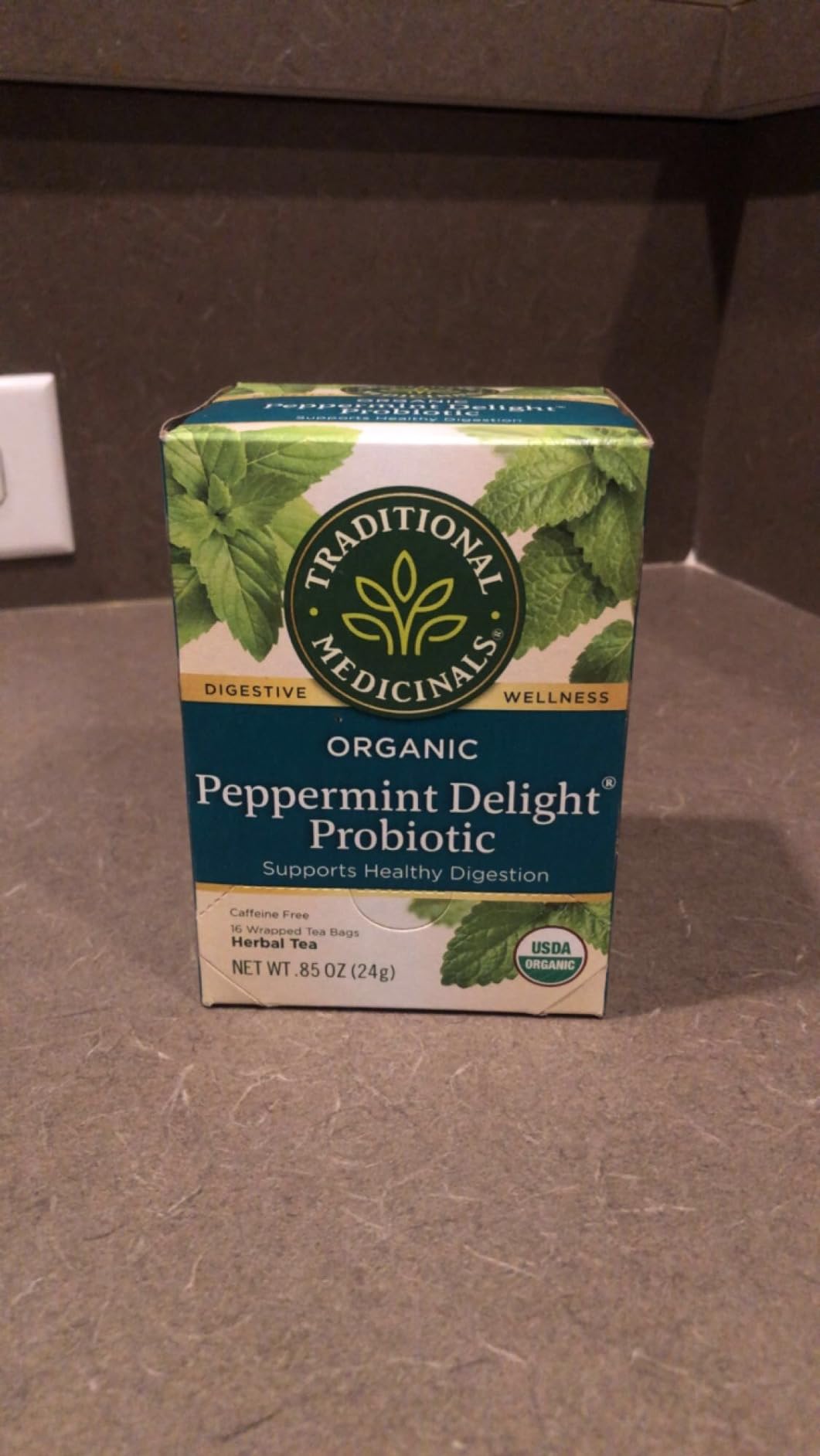 Traditional Medicinals Organic Triple Mint, 16 Tea Bags | Supports Healthy Digestion, Kosher, Non-GMO, Caffeine-Free customer photo 1