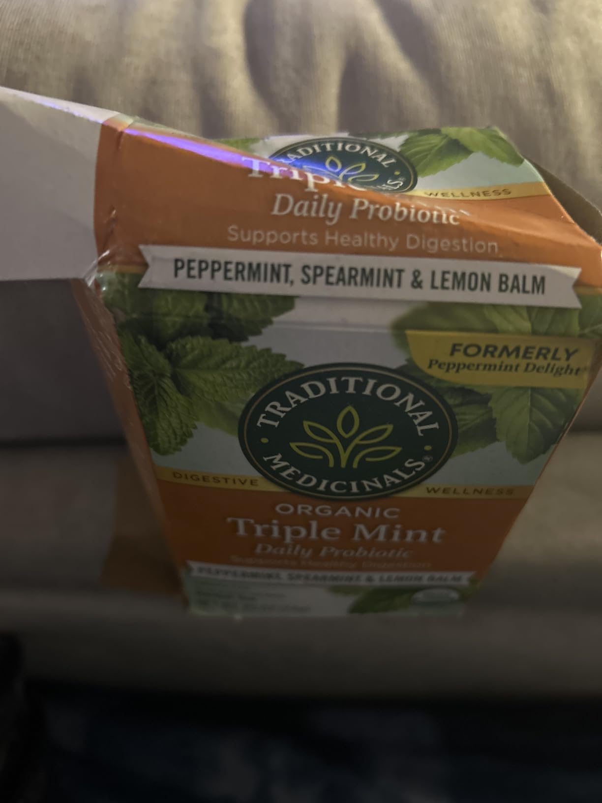 Traditional Medicinals Organic Triple Mint, 16 Tea Bags | Supports Healthy Digestion, Kosher, Non-GMO, Caffeine-Free customer photo 2