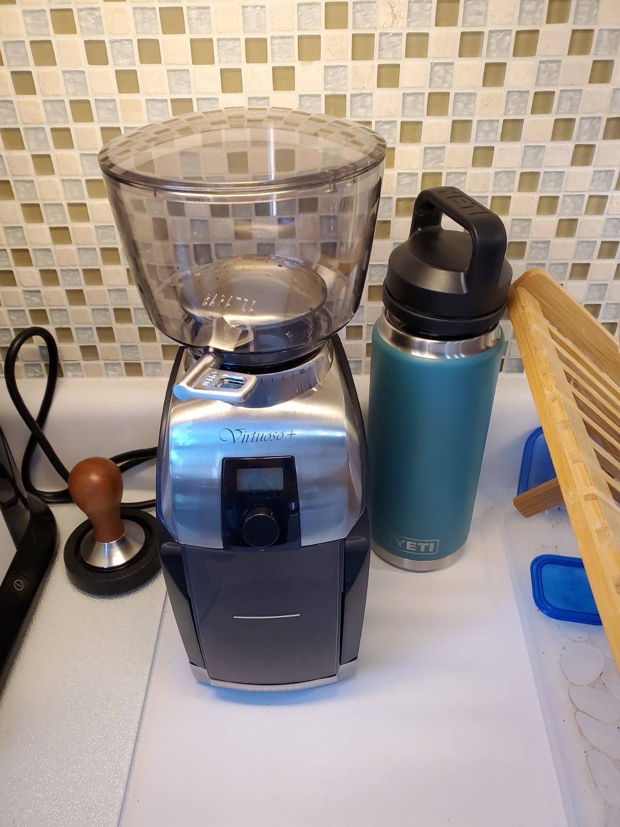 Baratza Virtuoso+ Coffee Grinder ZCG587BLK, Black | 40 grind settings give you access to an extensive range of brew methods, including espresso, French press and more customer photo 2