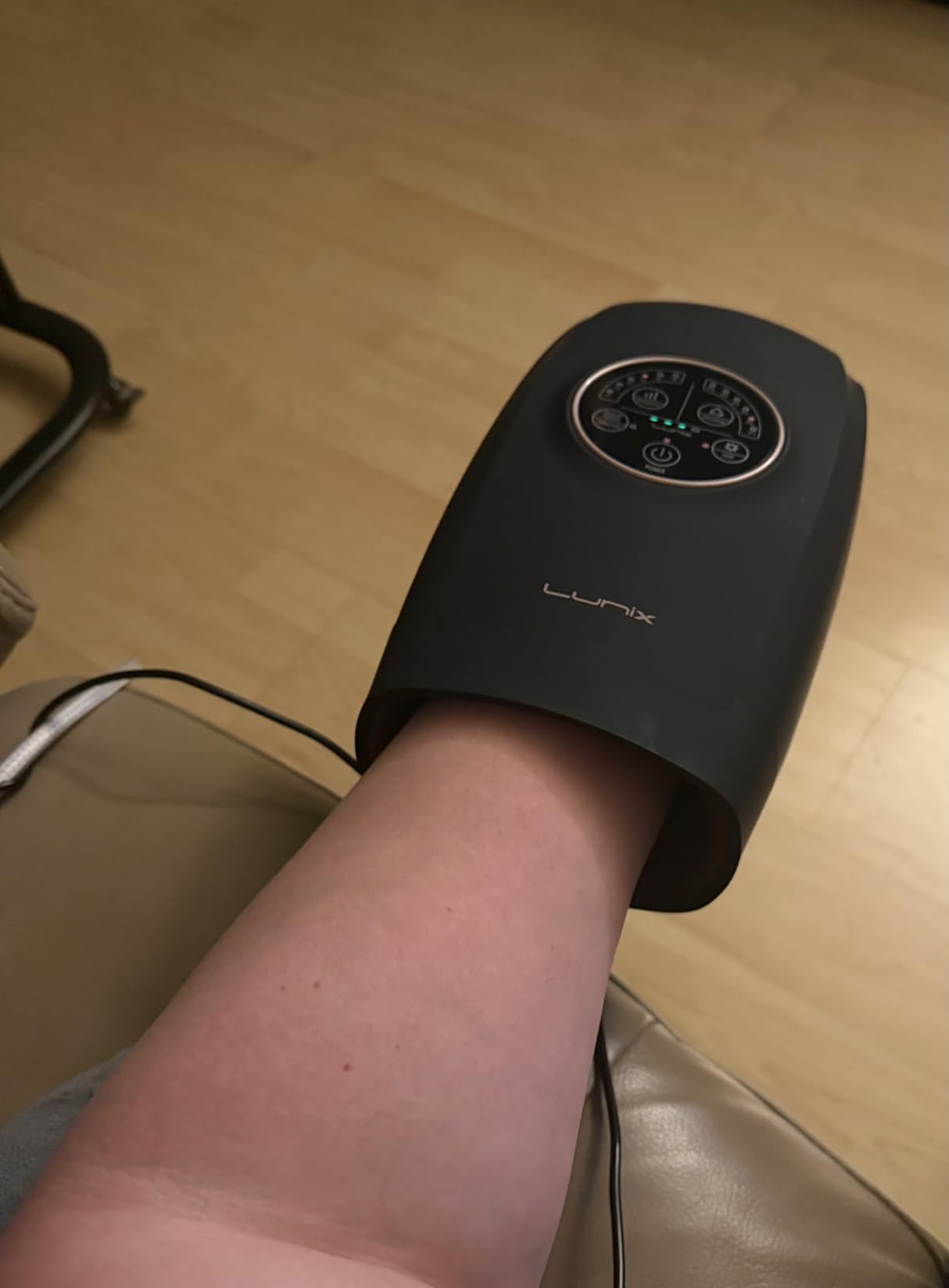 Lunix LX3 FSA Carpal Tunnel & Arthritis Hand & Wrist Massager, Cordless | Eases finger numbness, joint soreness, and stiffness; gentle air-compression therapy with soothing heat; calms hand tension customer photo 2