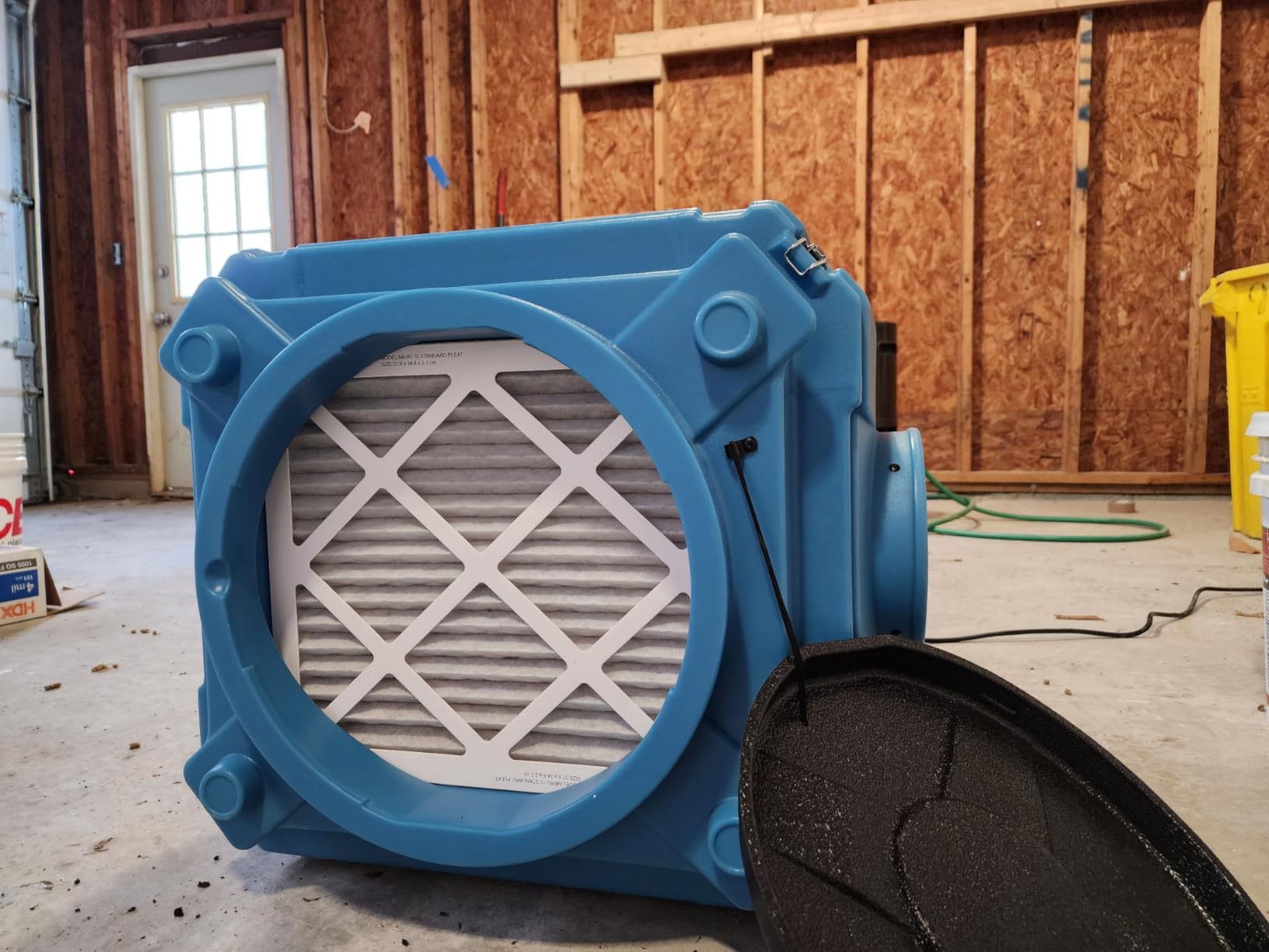 ALORAIR Air Scrubber with 3 Stage Filtration, Clean Shield Hepa 550, Blue | Stackable Negative Air Machine for Commercial, Heavy Duty Air Cleaner with MERV-10 Filter, HEPA/Activated carbon Filter customer photo 1