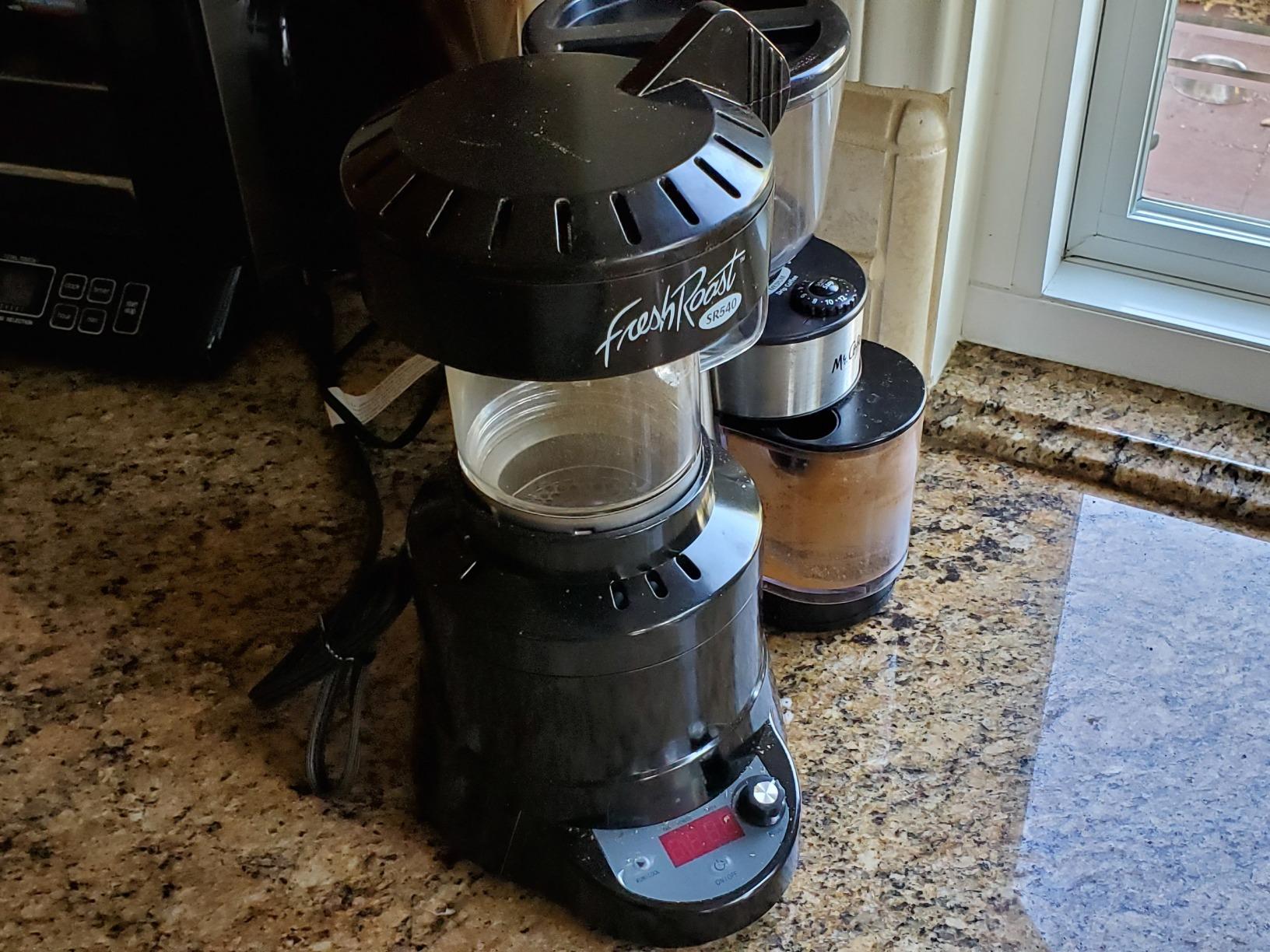 SR540 Automatic Coffee Bean Roaster | Roast Coffee At Home | Variable Heat Settings | Convection Fan Control | Digital Status Display | Speed Roasting System customer photo 2