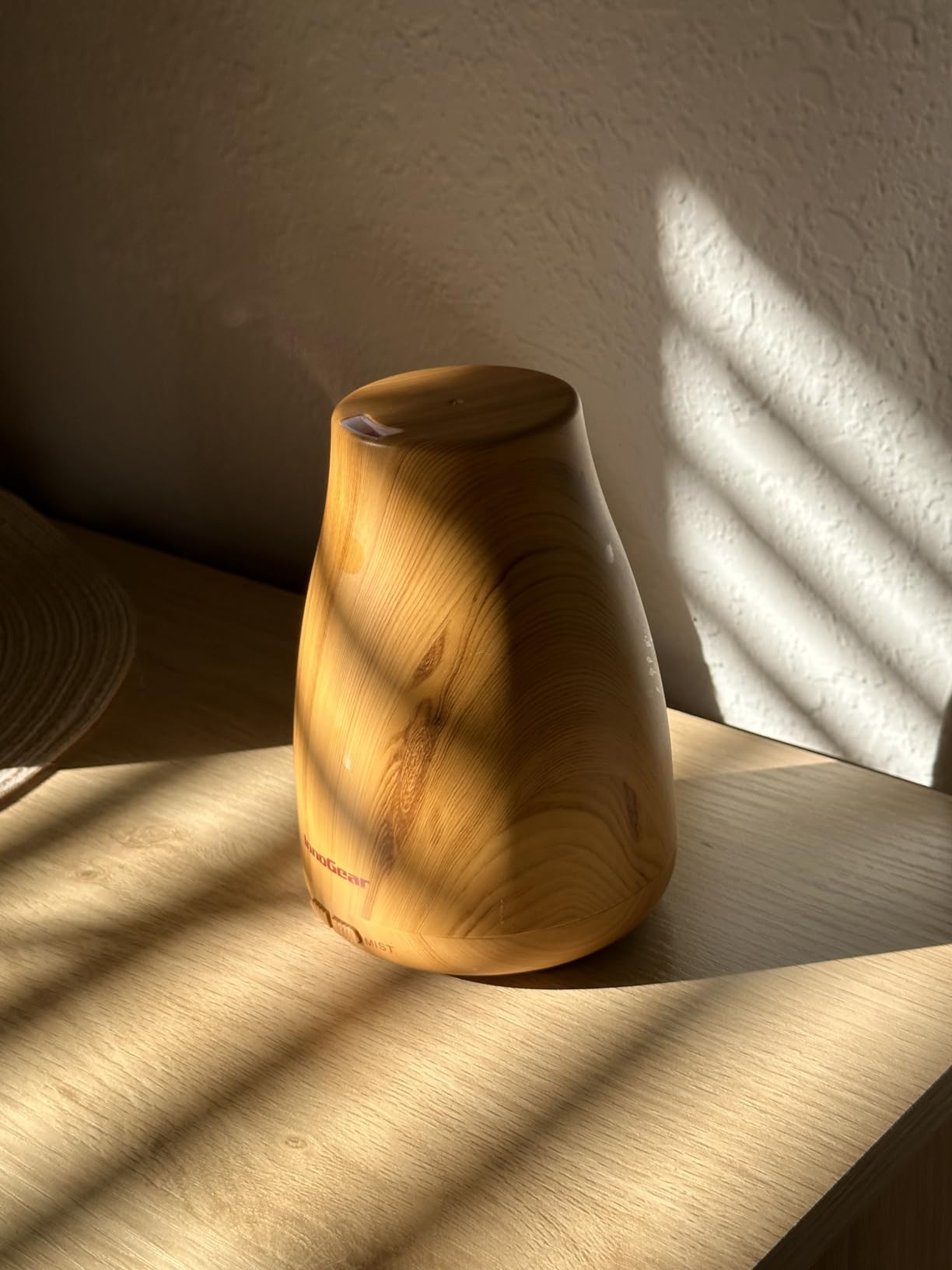 InnoGear 100ml Essential Oil Diffuser for Home with 6 Oils Gift Set, Brown customer photo 2