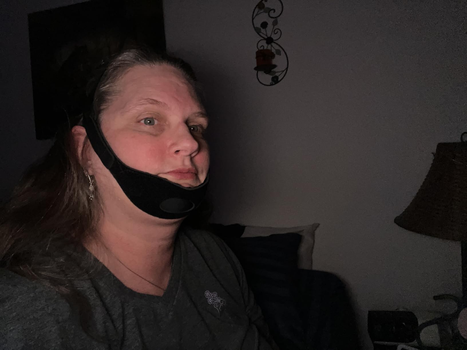 Chin Strap for CPAP Users and Sleeping - Anti Snoring Device | Adjustable Breathable Jaw Strap, Keeps Mouth Closed, Snore Stopper for Men and Women, Comfortable Fit, Reduces Air Leak customer photo 2