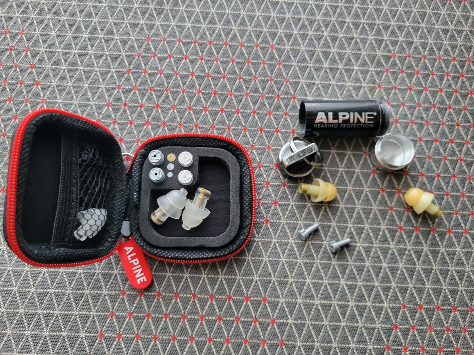 Alpine MusicSafe Pro | High Fidelity Ear Plugs for Musicians | Ear protection for concert, party, & music | 3 Interchangeable Premium Filter Sets: 16, 19 & 22 dB SNR | Transparent customer photo 1