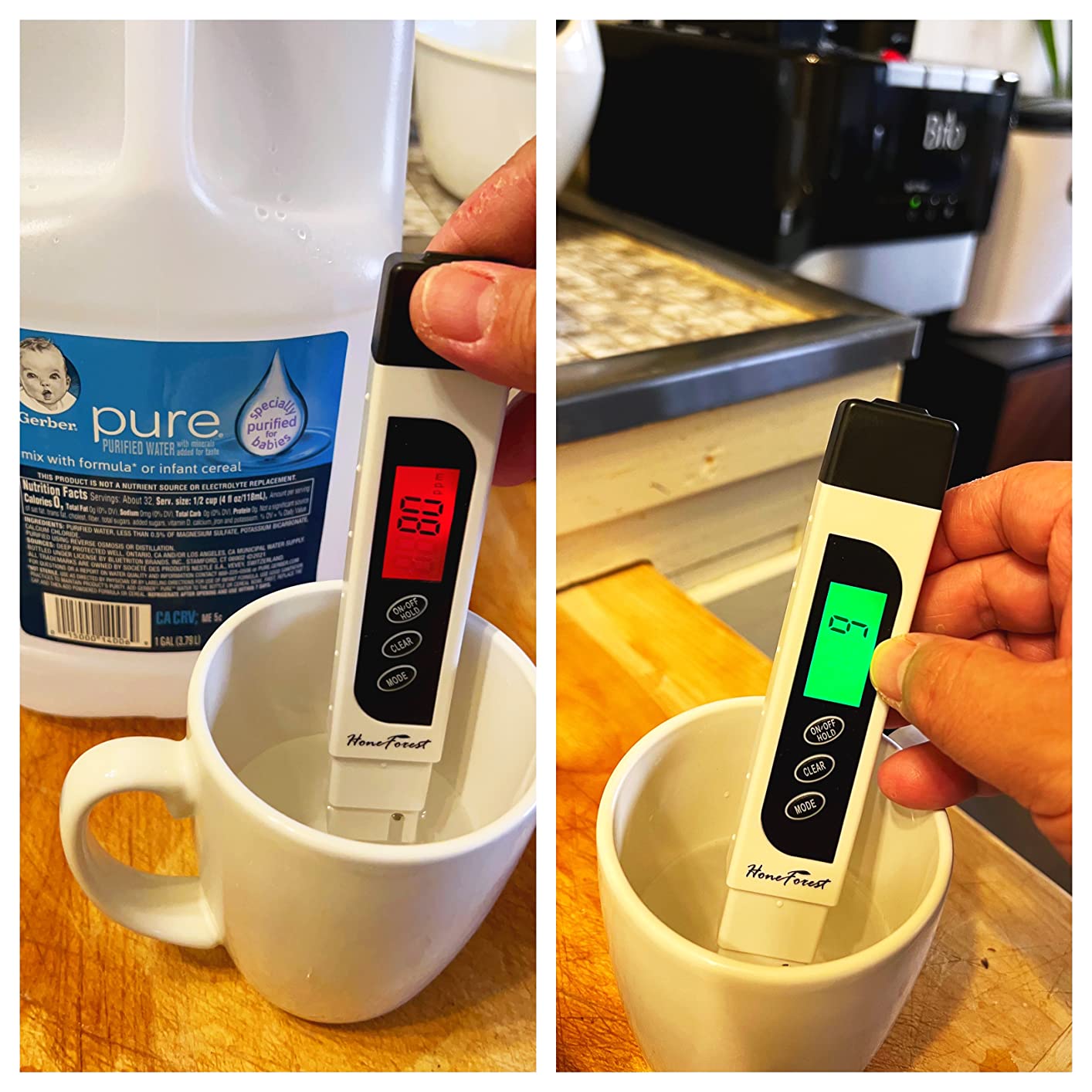 Brio Commercial Grade Bottleless Ultra Safe Reverse Osmosis Drinking Water Filter Water Cooler Dispenser-3 Temperature Settings Hot, Cold & Room Water - UL Approved - Point of Use customer photo 1