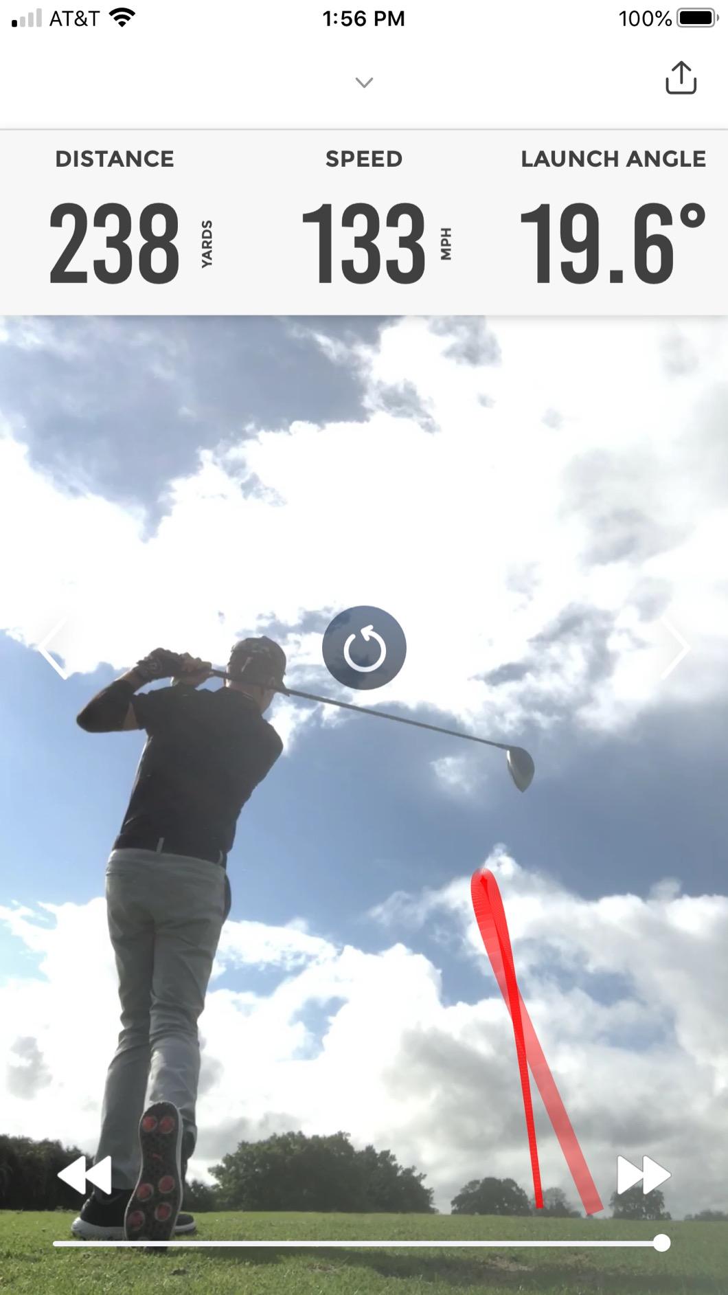 Rapsodo Mobile Launch Monitor Golf Simulator | MLM iPhone & iPad Only | Indoor & Outdoor Swing Analyzer & Tracker | GPS Satellite View | Ball Speed, Club Speed & Launch Angle Data customer photo 1