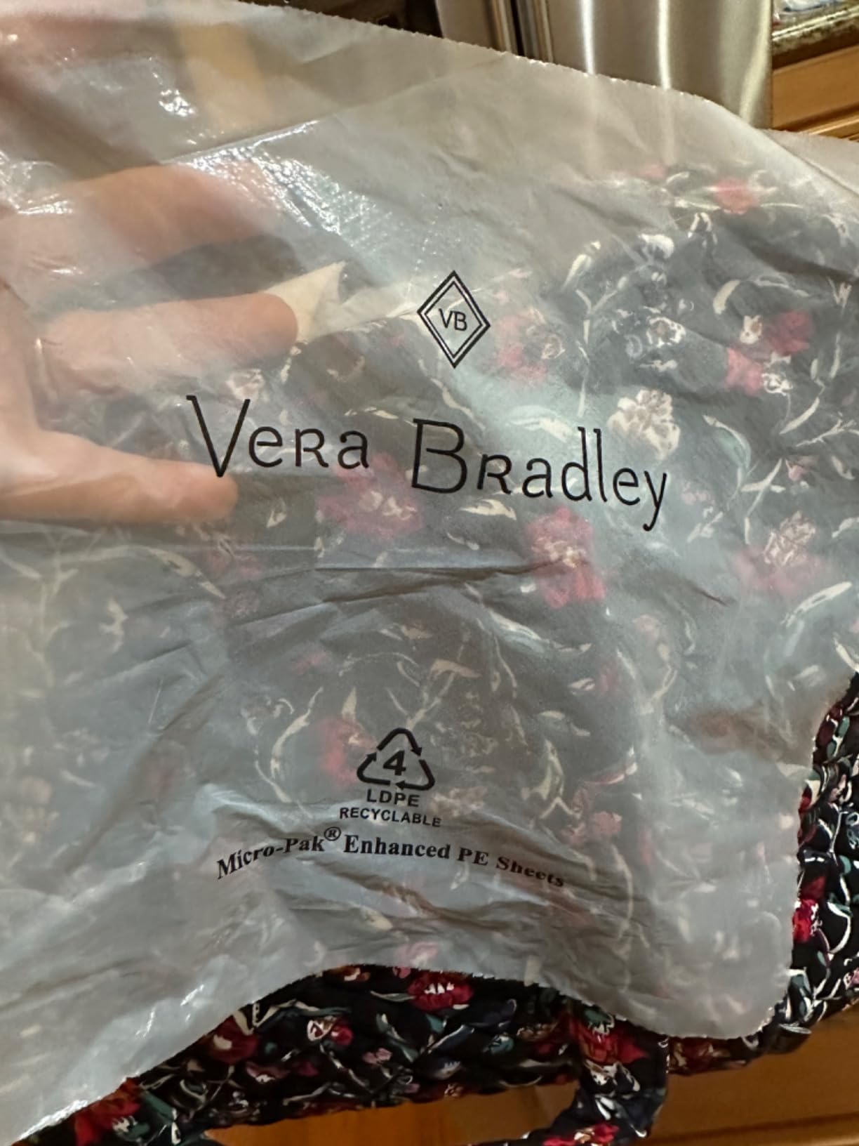 Vera Bradley Women's Cotton Weekender Travel Bag, Climbing Ivy Green, One Size customer photo 2