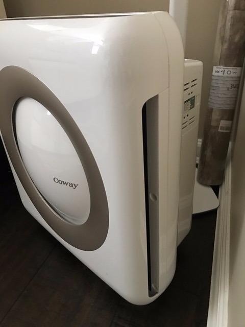 COWAY Air Purifier for Home Up to 1,575ft², App-Enabled Smart Technology, Compatible with Amazon Alexa, HEPA Filter for Smoke, Allergies, Odor, Auto Mode, Airmega AP-1512HHS Black customer photo 2