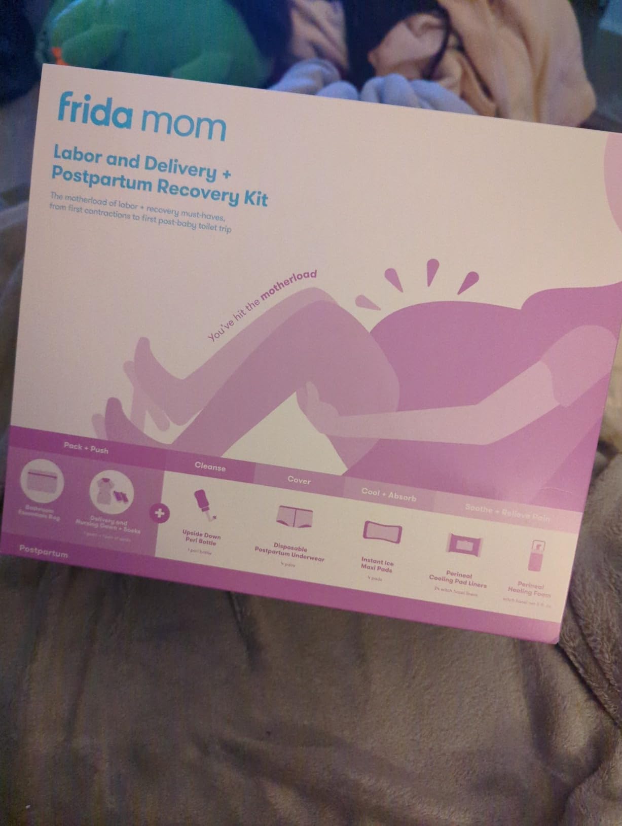 Frida Mom 15pc Labor & Postpartum Kit Gift Set for Baby Showers & Mom to Be customer photo 2