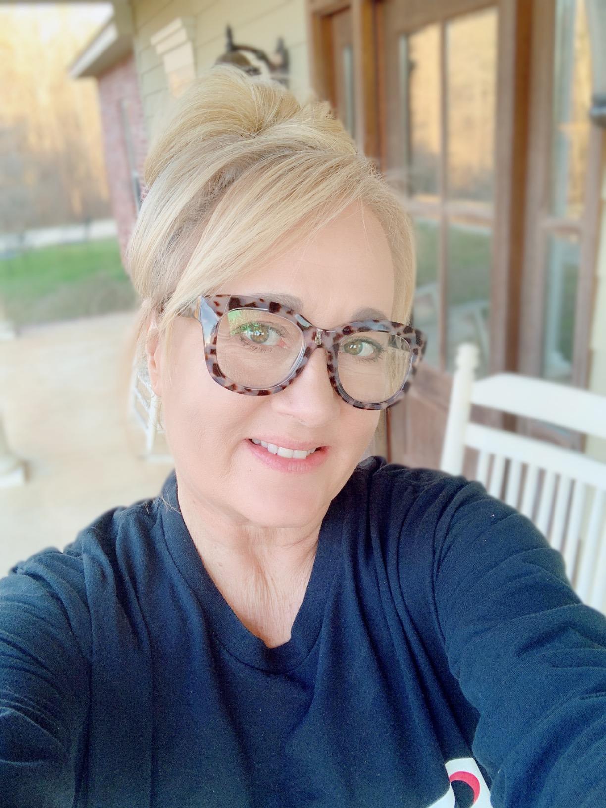 Peepers by PeeperSpecs Center Stage Women's Oversized Blue Light Blocking Reading Glasses customer photo 1