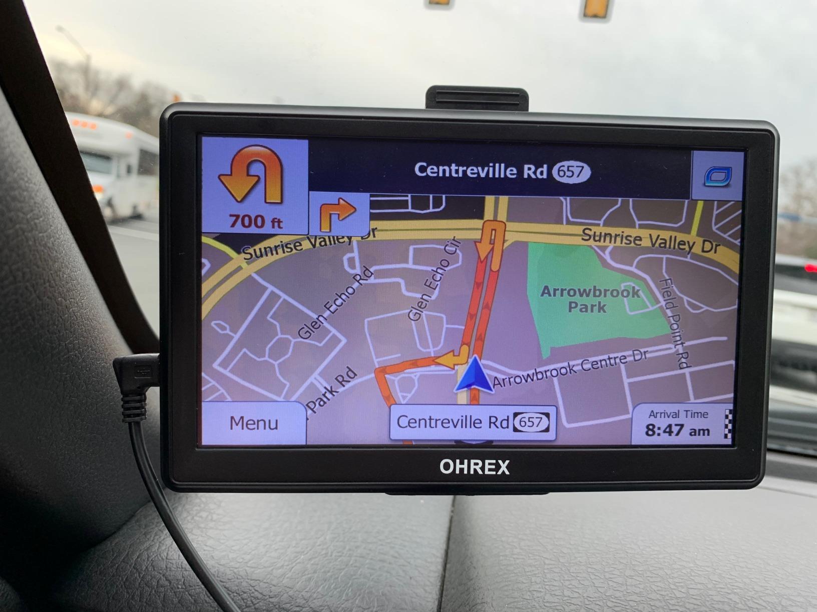 OHREX N700 GPS Navigator for Car Truck RV, Truck GPS Commercial Drivers 2026 | 7