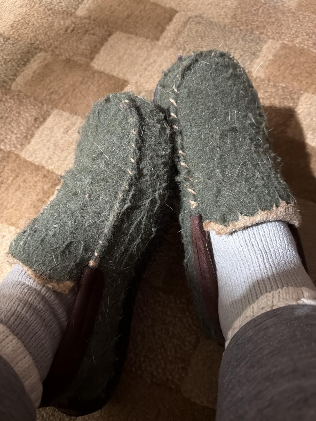 RockDove Men's Hearthfire Memory Foam Moc Slipper customer photo 2