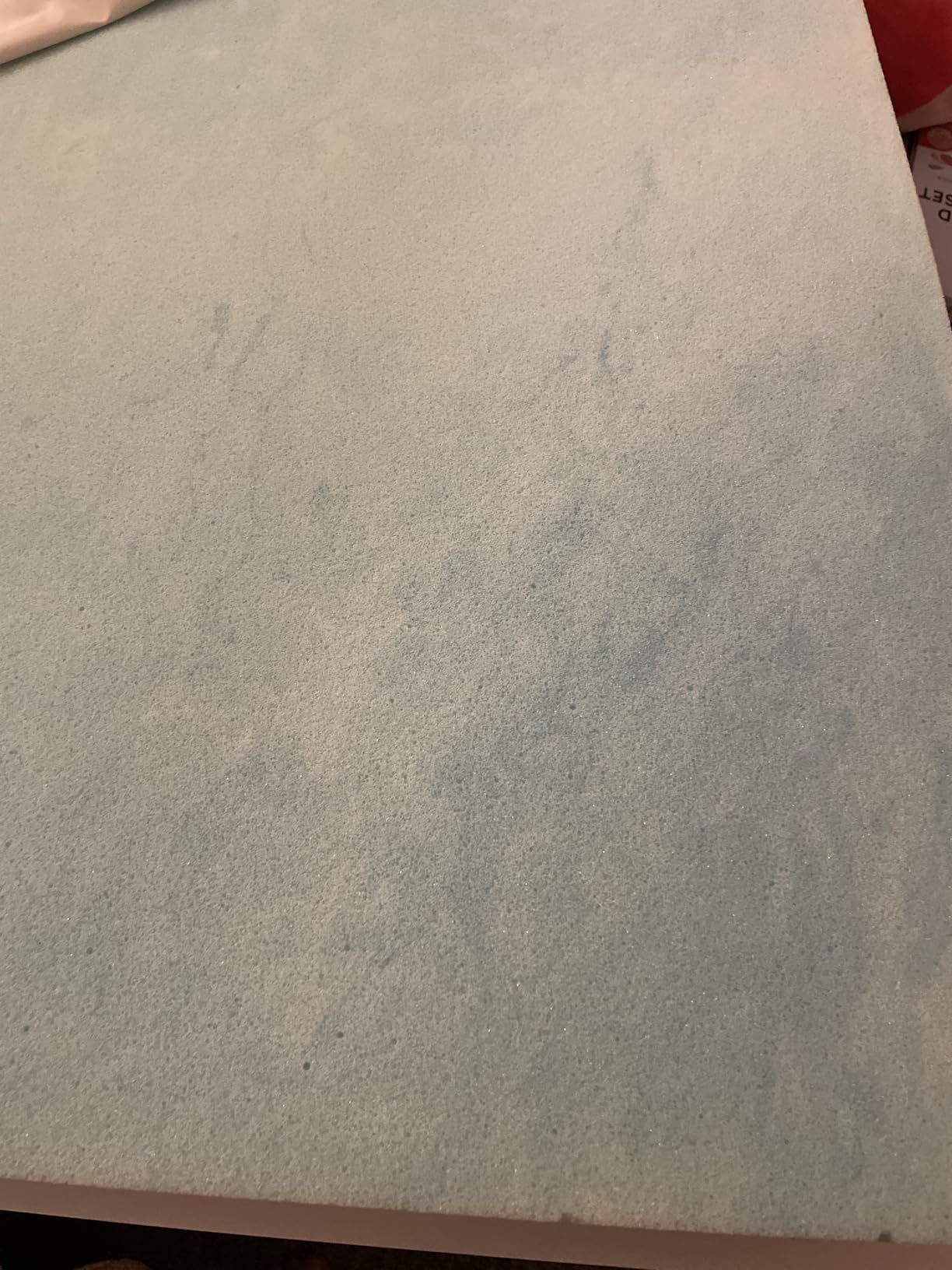 Gel Swirl Memory Foam Mattress Topper - 3 Inch, Pressure Relieving, Cooling Comfort - Made in the USA & CertiPUR-US Certified - Softens Firm Beds and Extends Mattress Life - Queen Size customer photo 1