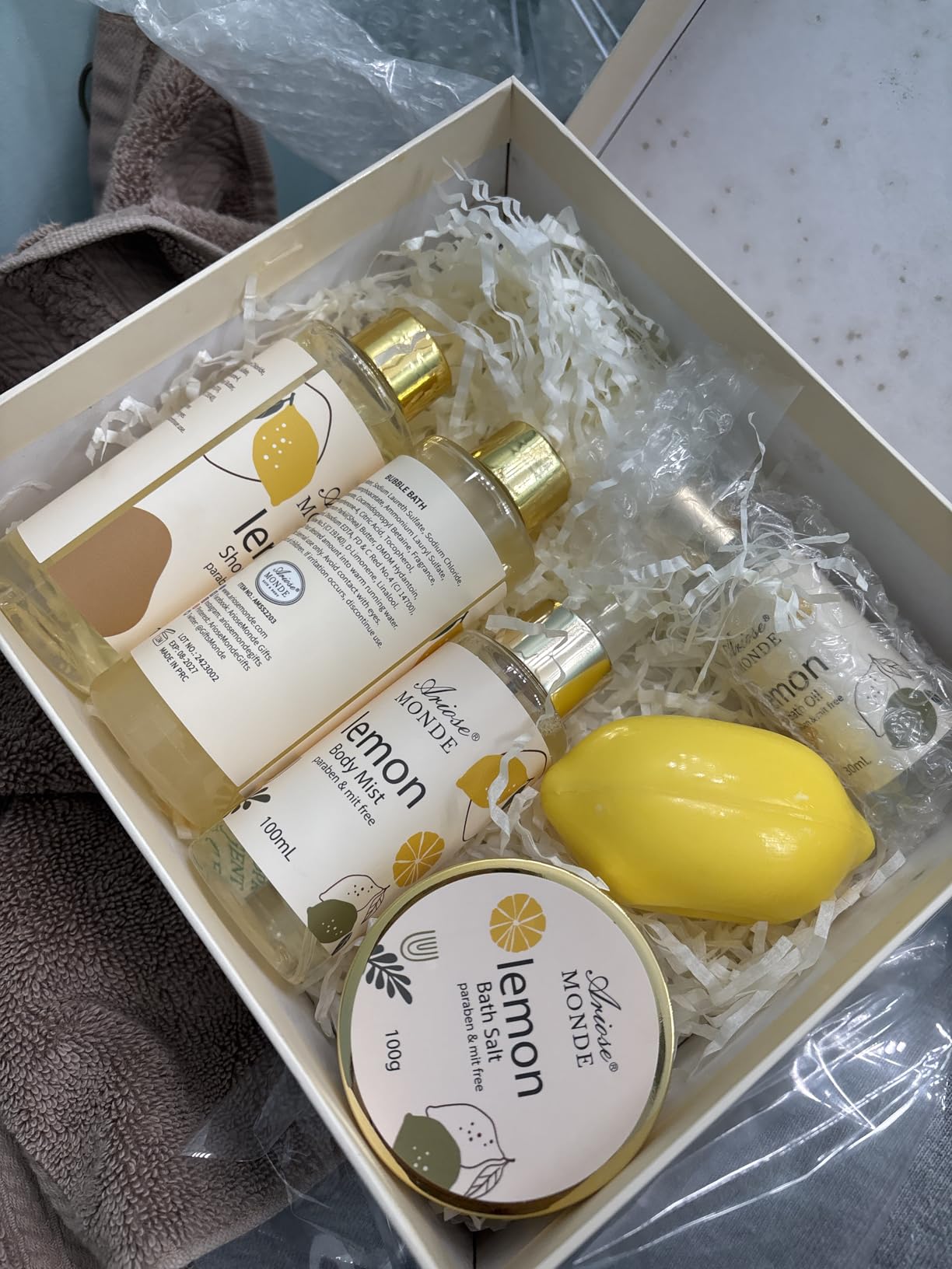 Bridal Shower Gifts, 8pcs Magnolia & Jasmine Spa Gift Baskets for Women | Gift Basket for Women,Spa Gifts for Women Enriched Shea Butter & Vitamin E, Paraben Free customer photo 1