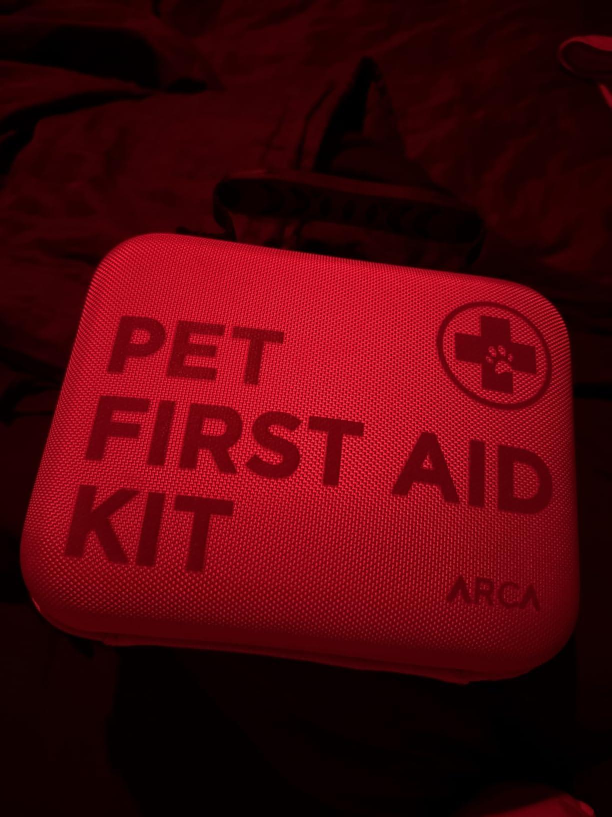 ARCA PET Cat & Dog First Aid Kit for Car - Pet Emergency Kit for Home Office Travel - Dog Camping Essentials with Muzzle & Mini First Aid Pouch customer photo 1
