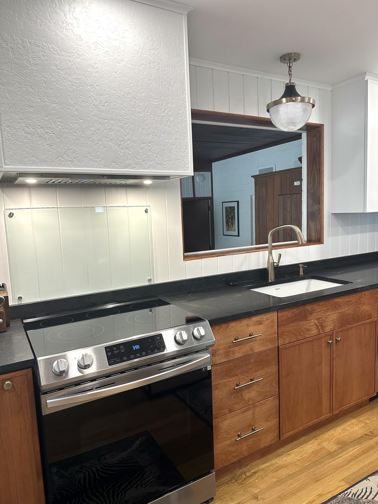 IKTCH 30 inch Insert Range Hood 900 CFM, Ducted/Ductless Vent Hood | Stainless Steel Built-in Kitchen Vent Hood with 4 Speed Gesture Sensing & Touch Control Panel customer photo 1