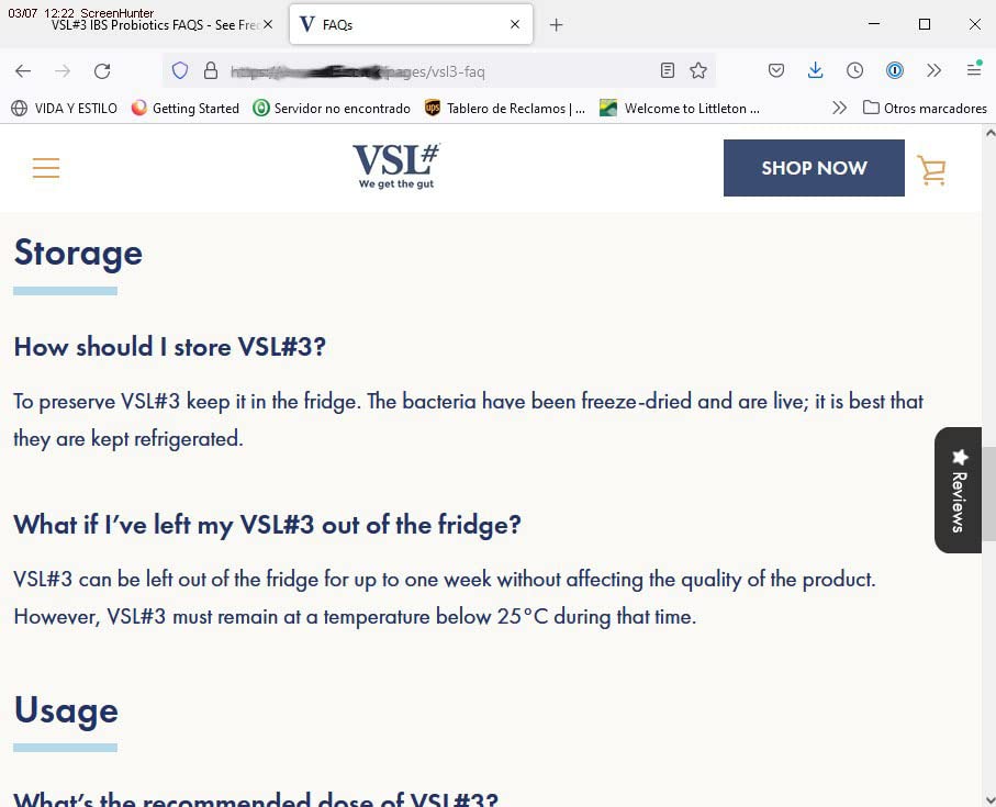 VSL #3® High-Potency Probiotic Medical Food, Dietary Management of IBS & UC | 112.5 Billion CFU, Clinically Researched, 8 Live Probiotic Strains, Refrigerated, For Men & Women, 60 Capsules customer photo 2