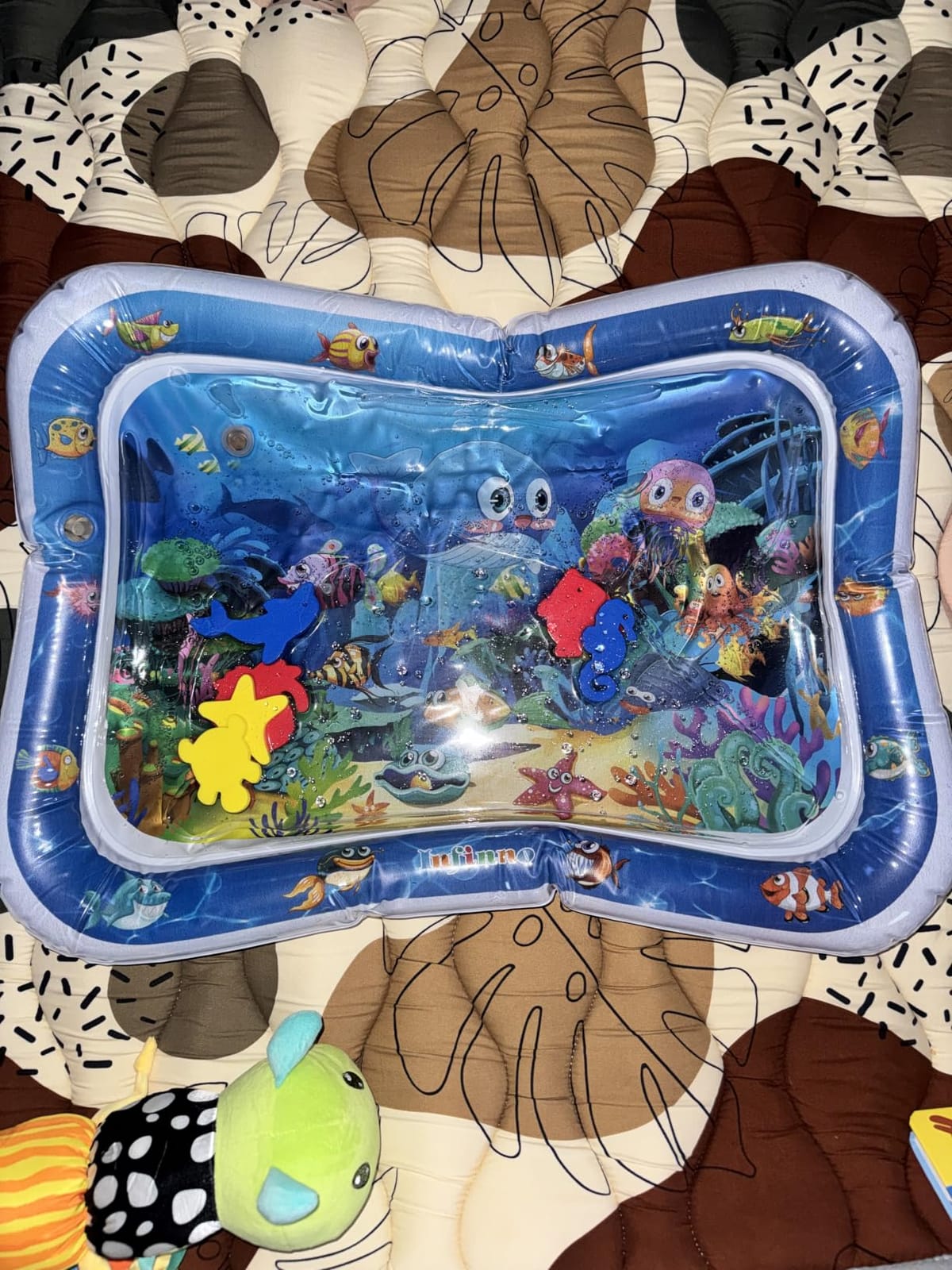 Infinno Inflatable Tummy Time Water Mat, Baby Sensory Toys 3-24 Months customer photo 1