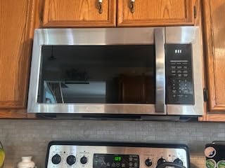 24 in. Stellar Coll 1.3 cu ft Over the Range Microwave, Vent Fan, Stainless | Cosmo COS-2413ORM1SS 1000W, Touch Presets, Black Glass, Sensor Cooking, Automatic Defrost, LED Light, Child Safety Lock customer photo 1