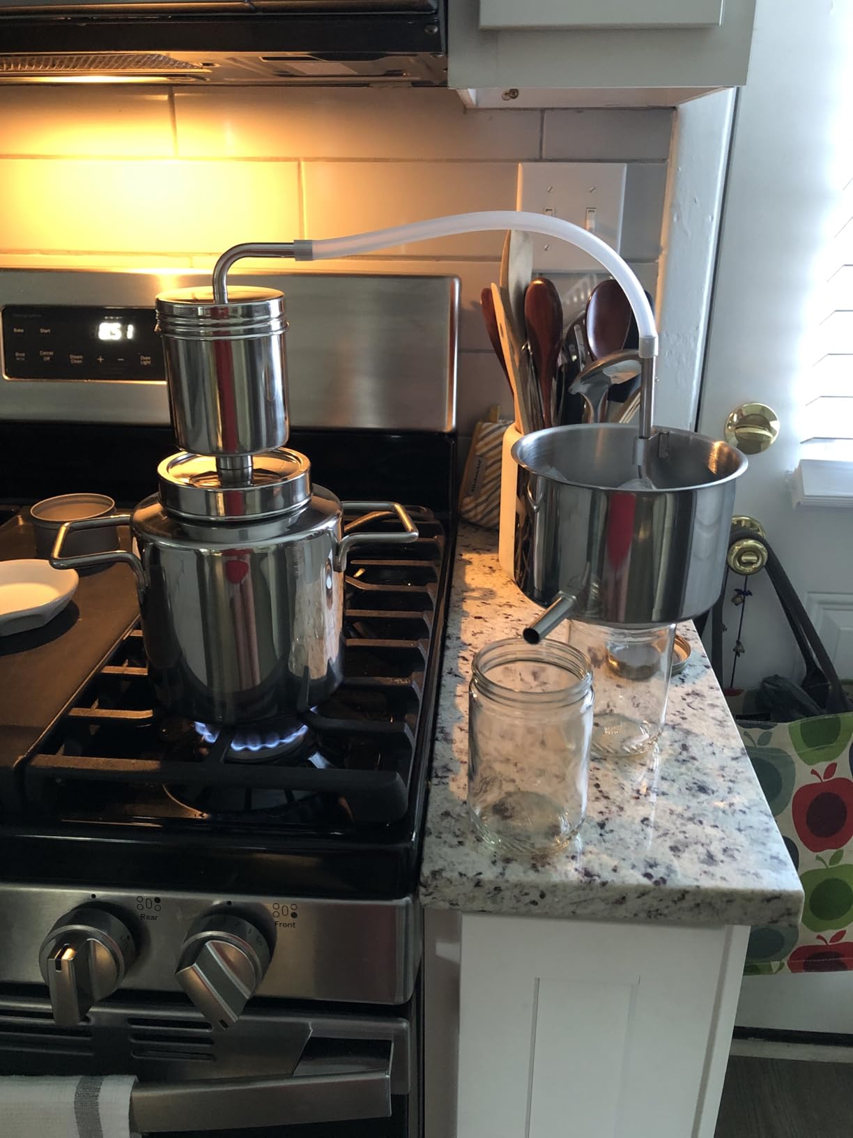 LETIME Hydrosol Maker, Steam Distillation Equipment for Making Hydrosol and Essential Oil, KD5 Stainless Steel Hydrosol Distiller, Plug and Play Distillation Kit, Portable Hydrosol Machine customer photo 1