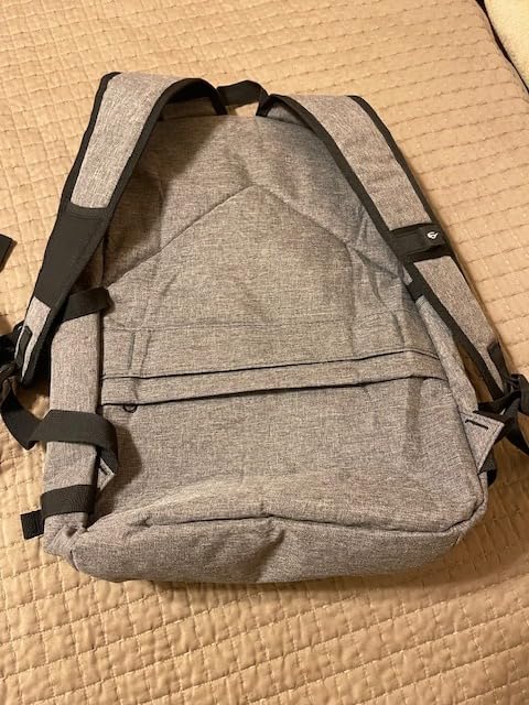 WENIG Anti-Theft Travel Laptop Backpack with USB Charging Port Lock, Water Resistant Slim Work Computer Bag for Men College Bookbags Fits 15.6 Inch Laptop customer photo 2